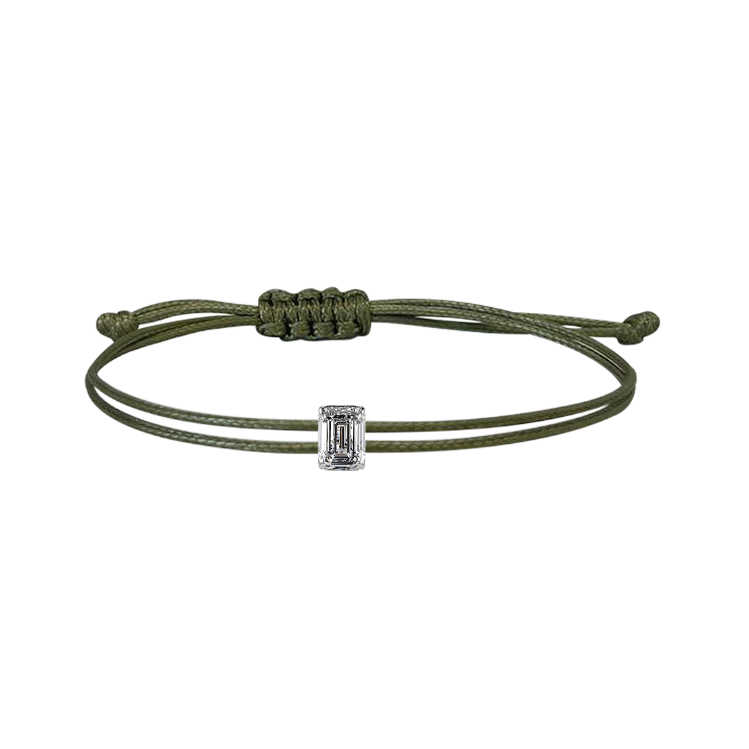 String Bracelet - Emerald