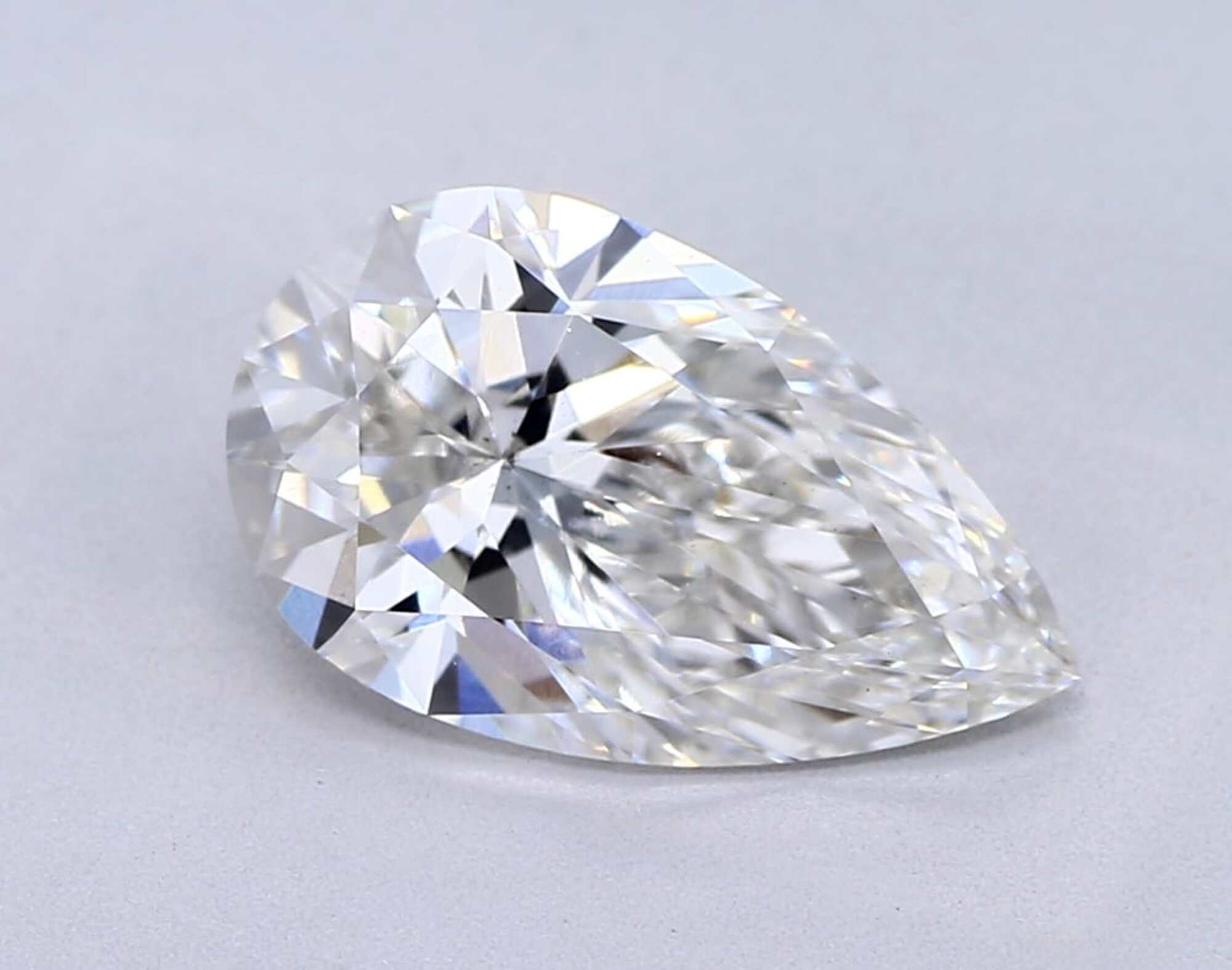 1.51 ct F VS2 Pear cut Diamond