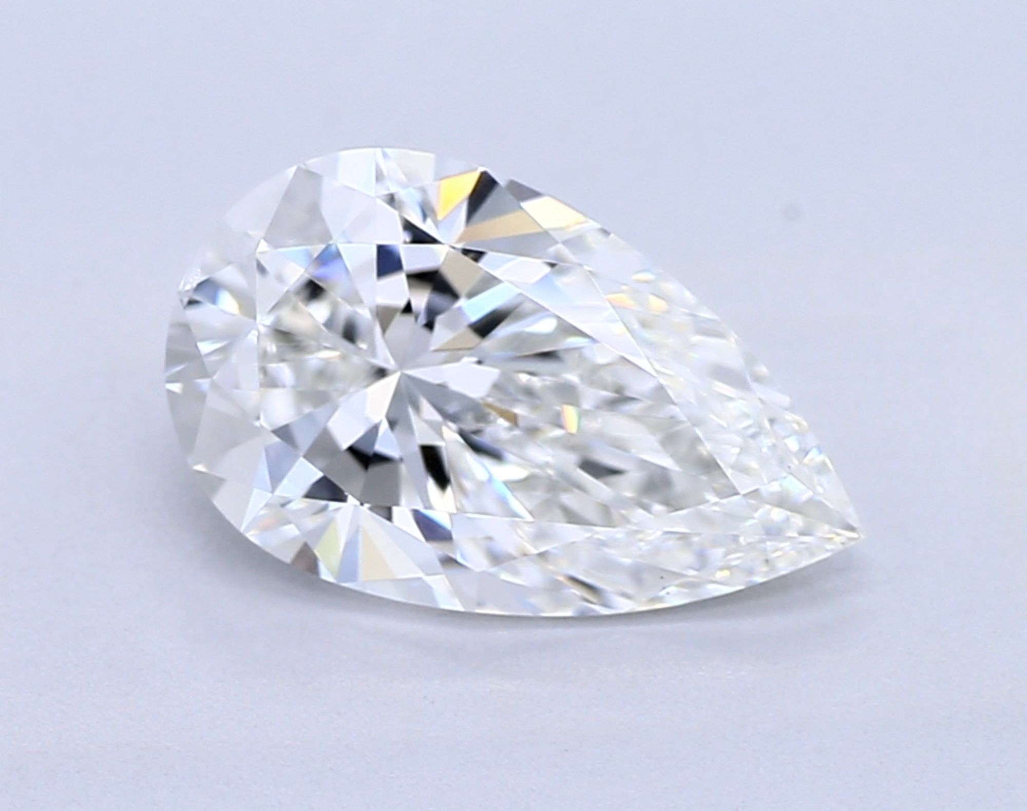 1,03 ct F VVS2 Diamante talla pera 