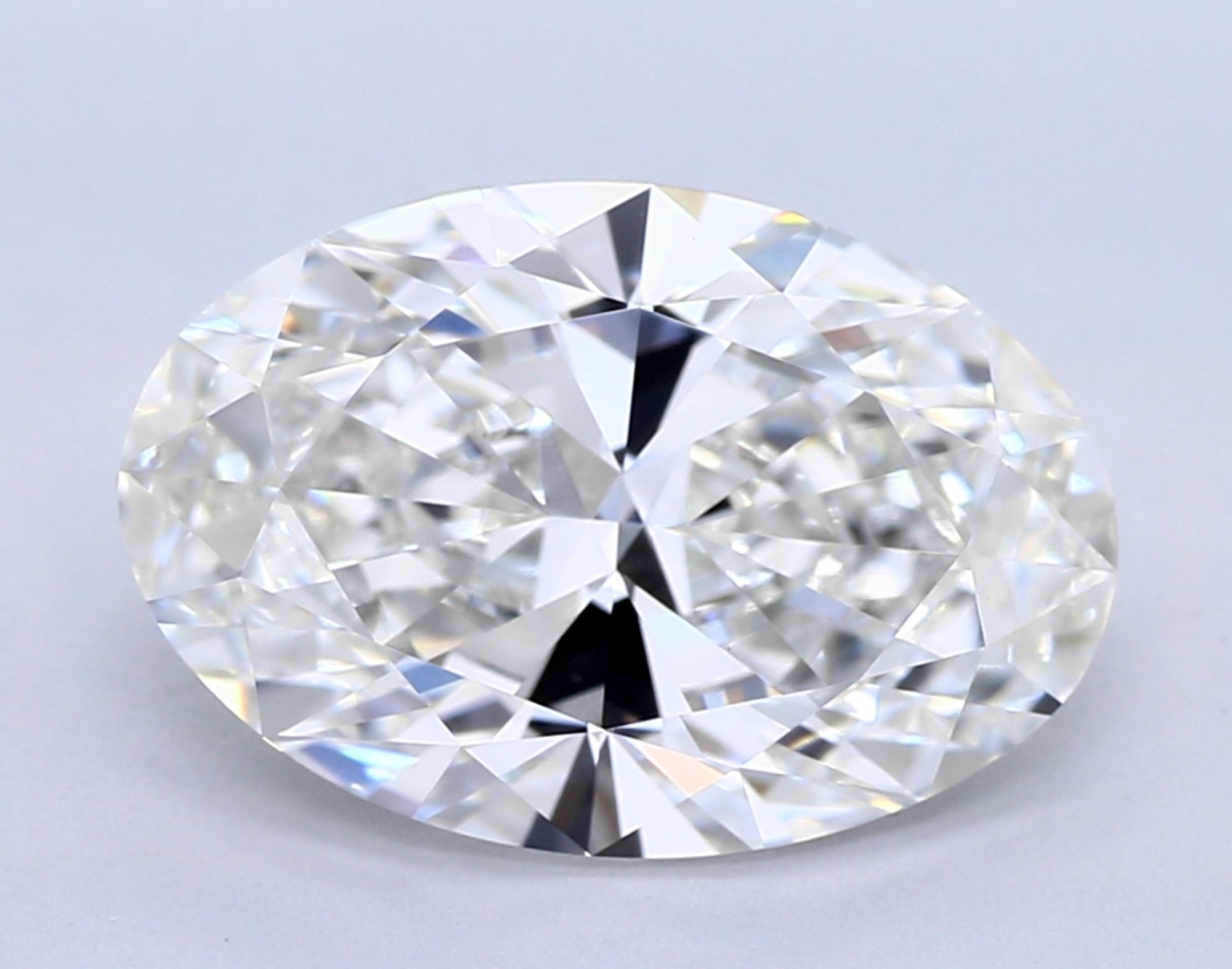 2,40 ct F VVS2 Diamante talla ovalada 
