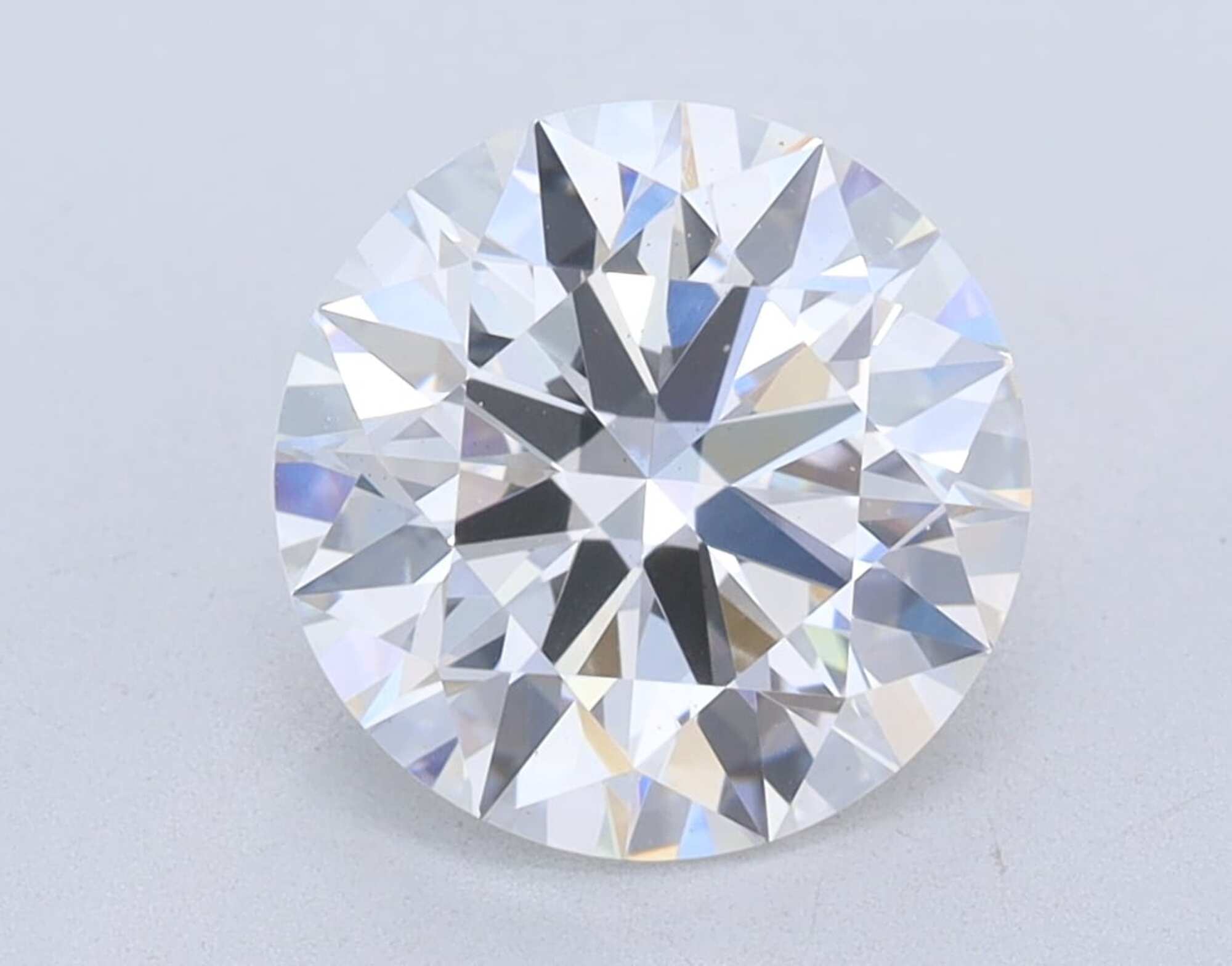 Diamante talla redonda F VS1 de 2,39 ct 