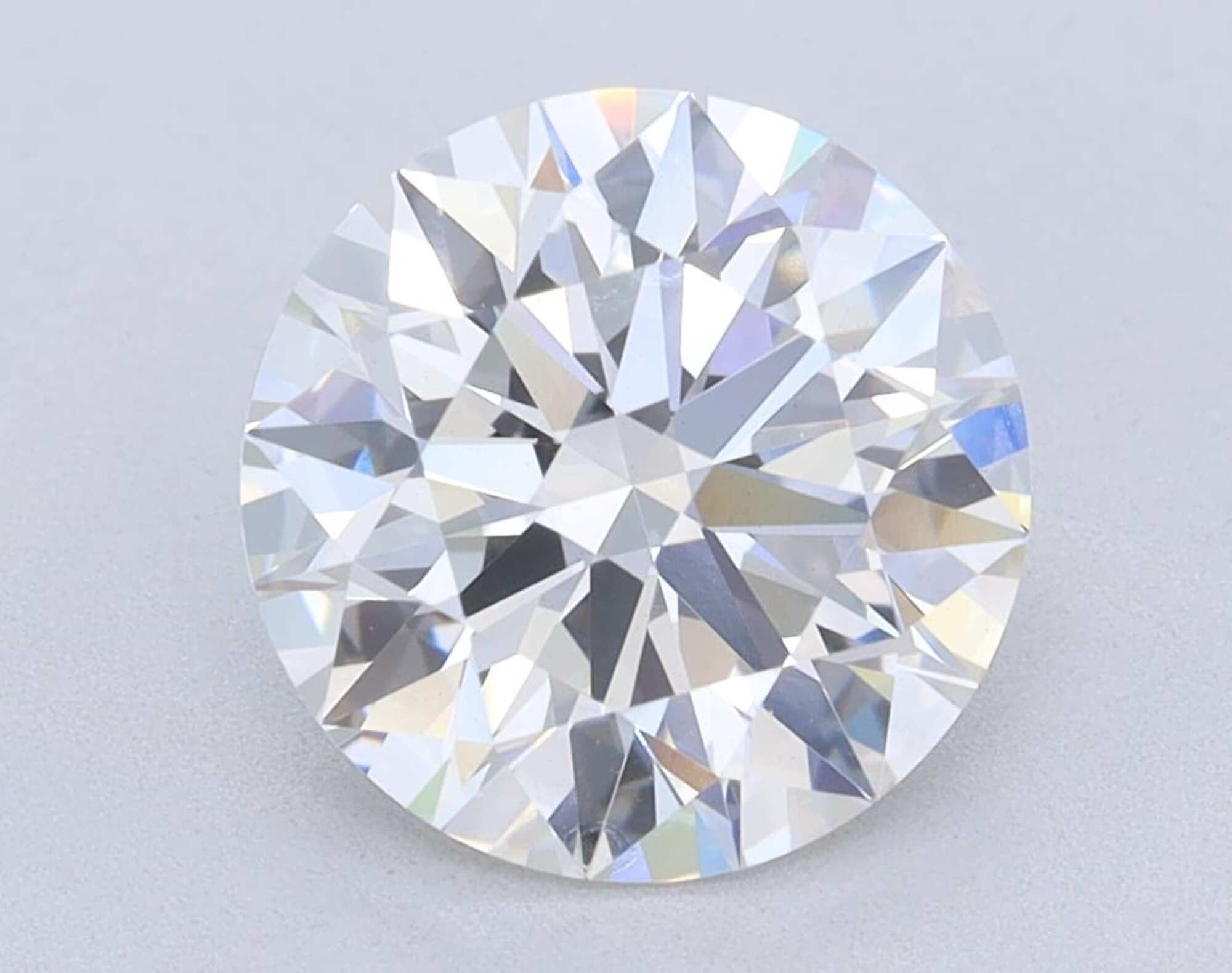 Diamante talla redonda F VS1 de 2,36 ct 