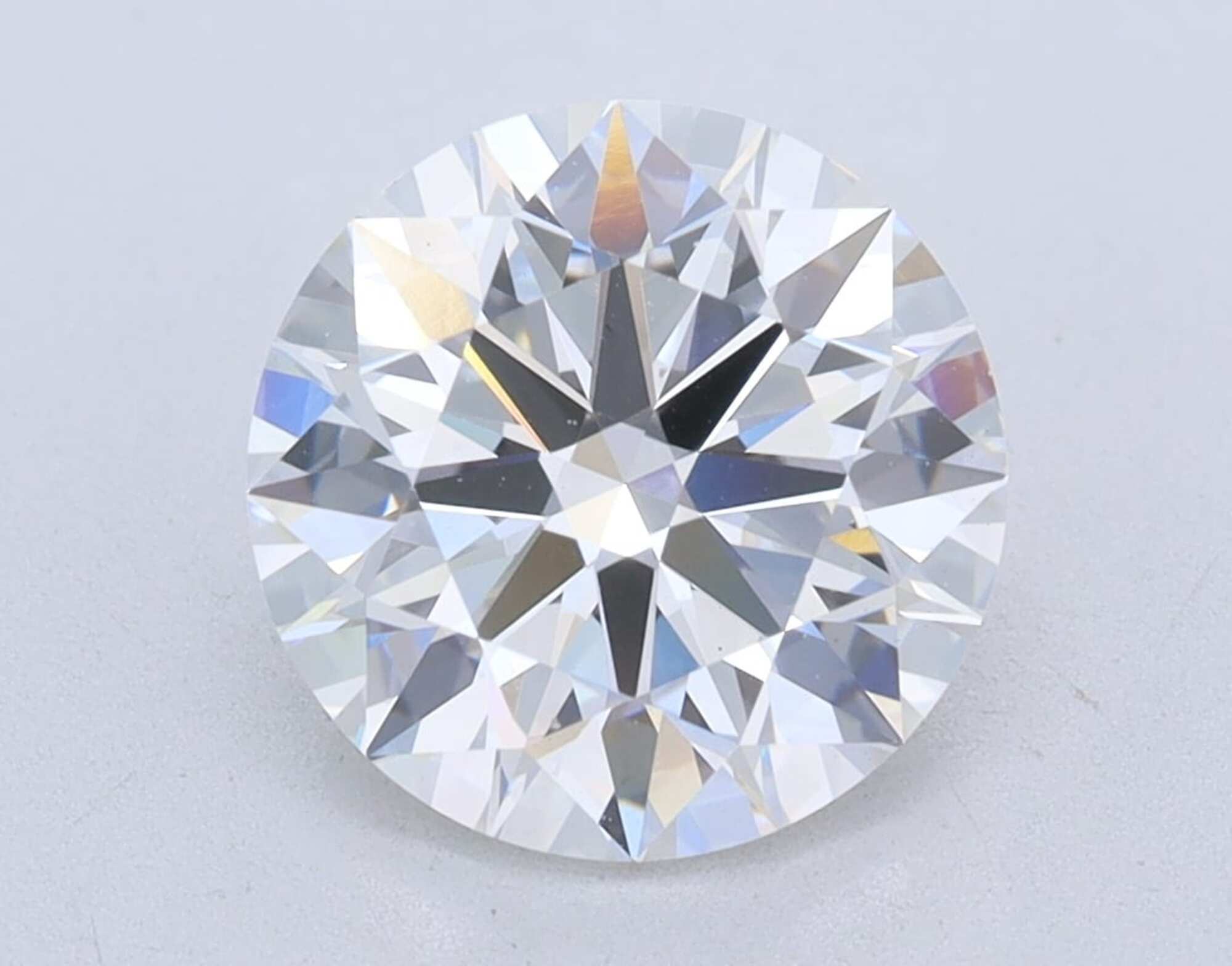 2.42 ct F VS1 Round cut Diamond