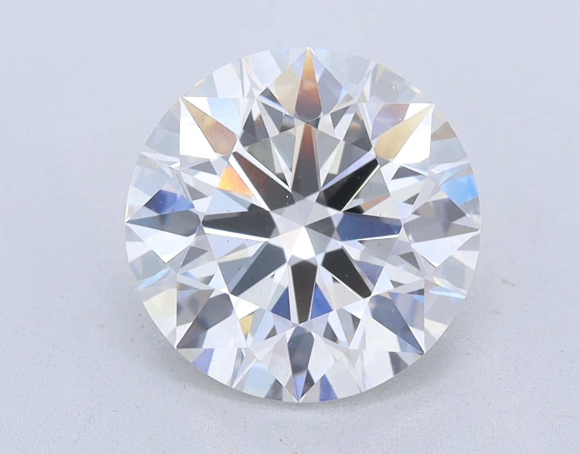 Diamante talla redonda G VS1 de 2,35 ct 