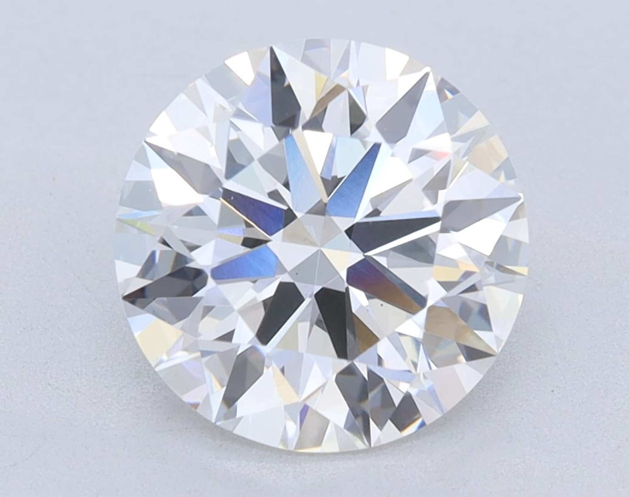 2.55 ct F VS1 Round cut Diamond