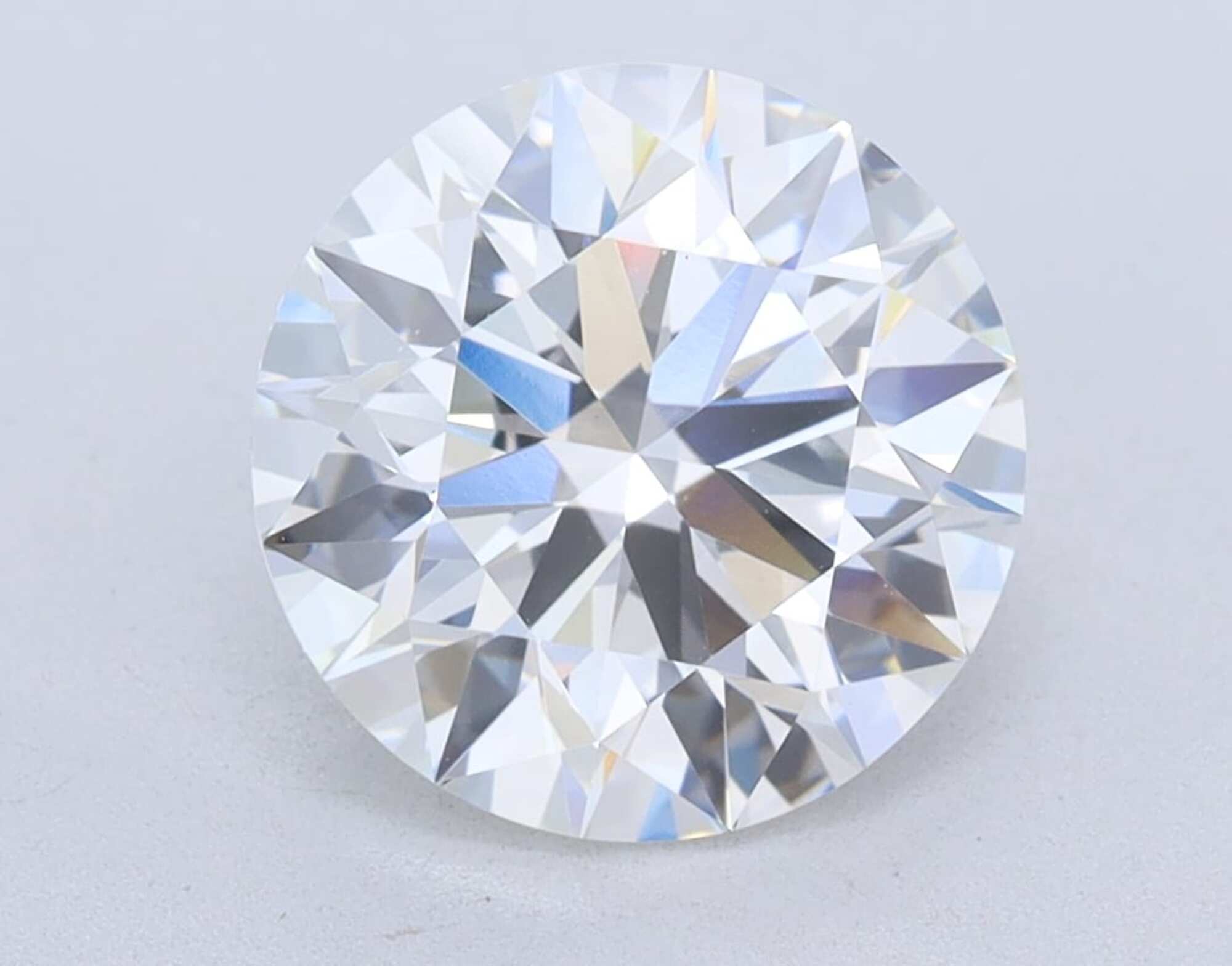 2.60 ct F VVS2 Round cut Diamond