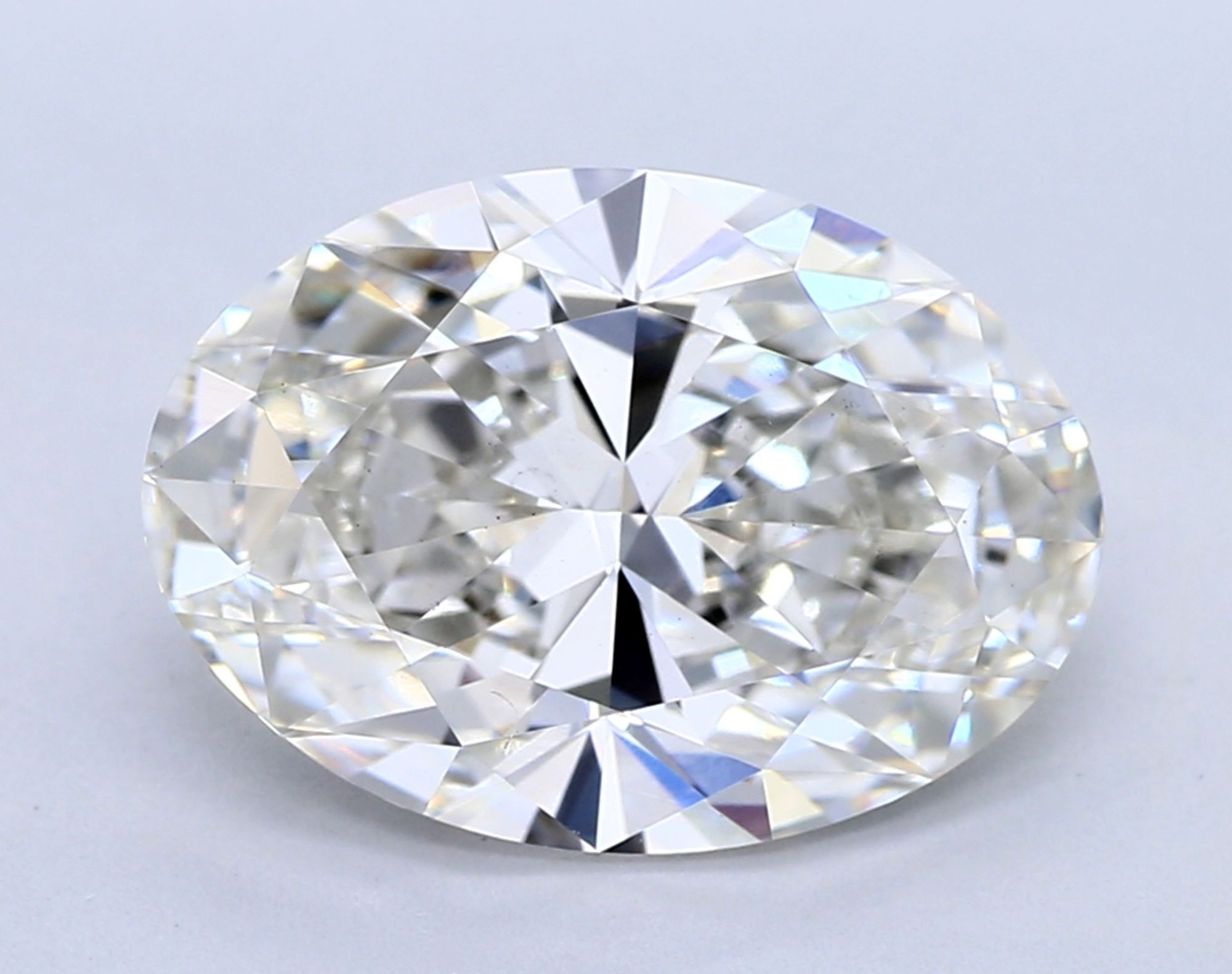 2,58 ct H VVS2 Diamante talla ovalada 