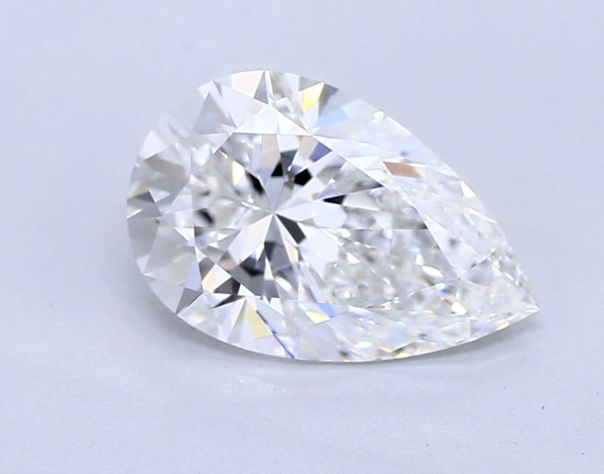1,02 ct E VVS2 Diamante talla pera 