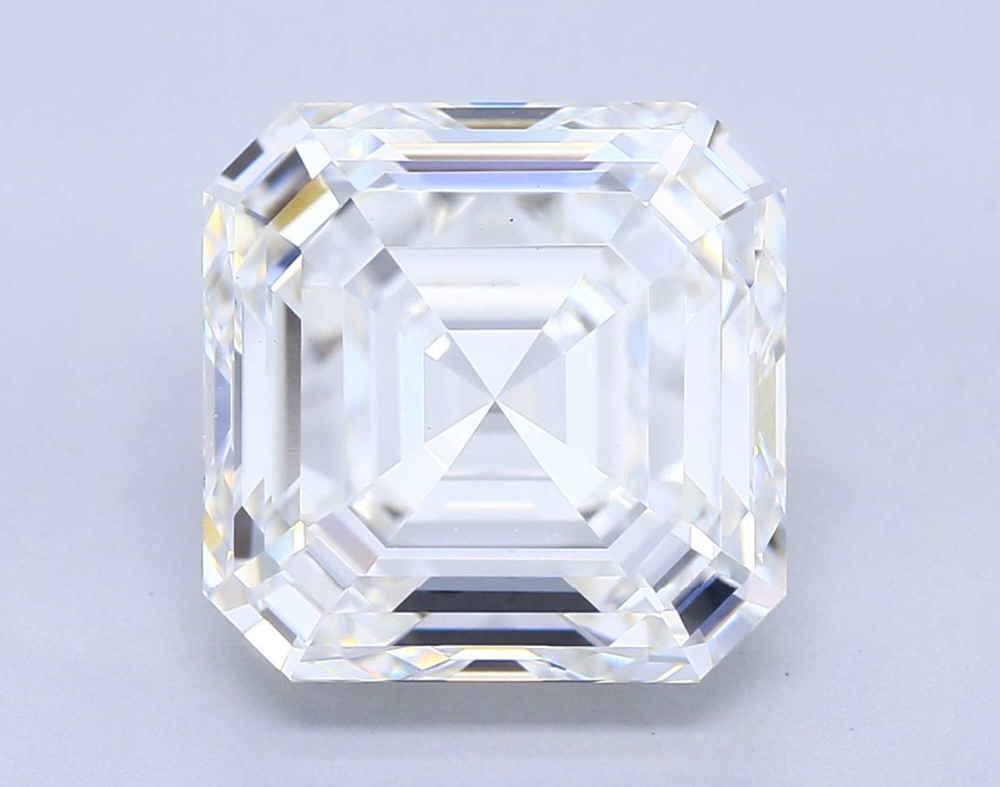 5.06 ct F VVS2 Asscher cut Diamond