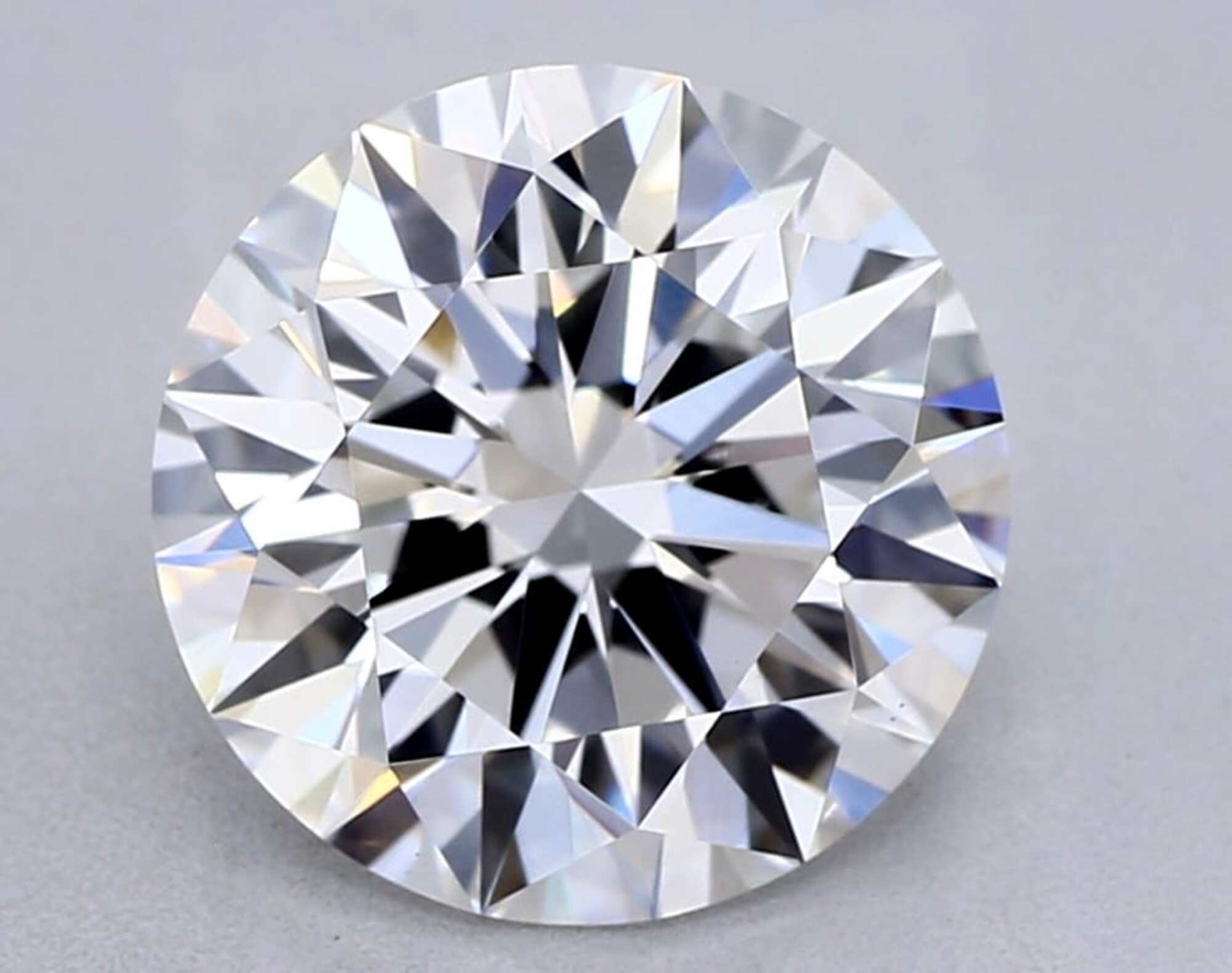 2.08 ct F VS1 Round cut Diamond