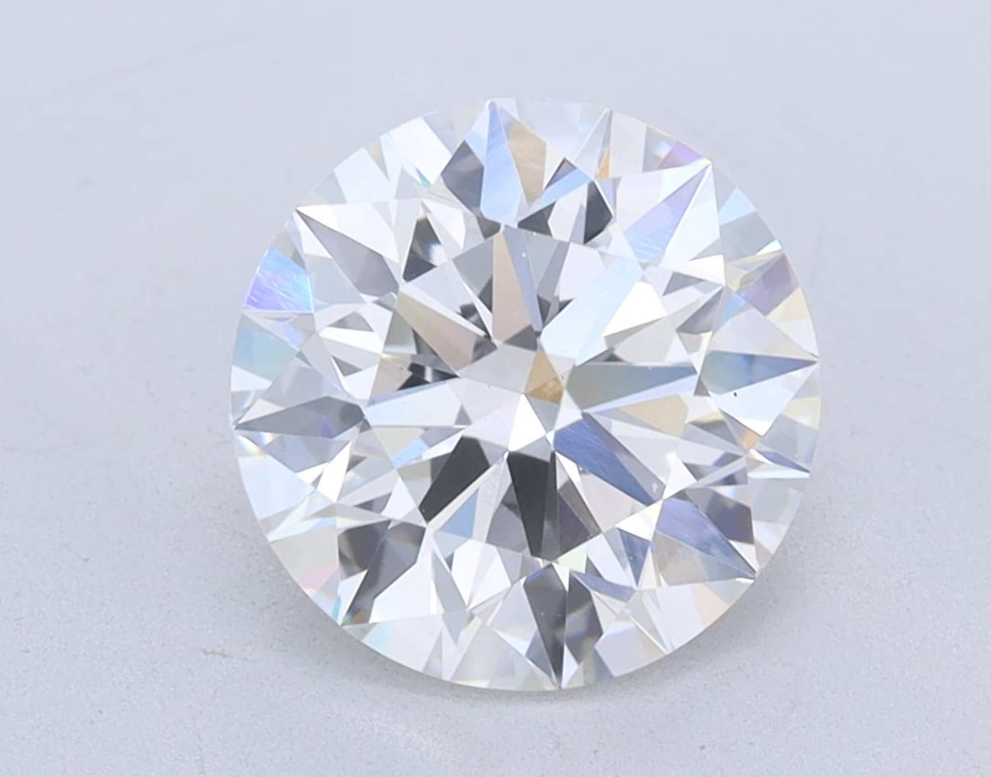 2.22 ct F VS1 Round cut Diamond