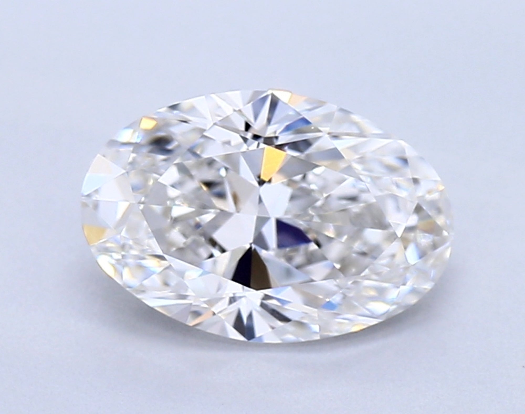 1,02 ct F VVS2 Diamante talla ovalada 