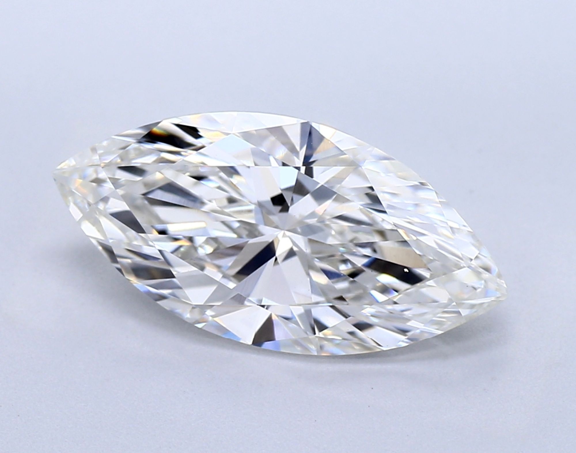 2 ct G VVS2 Marquise cut Diamond