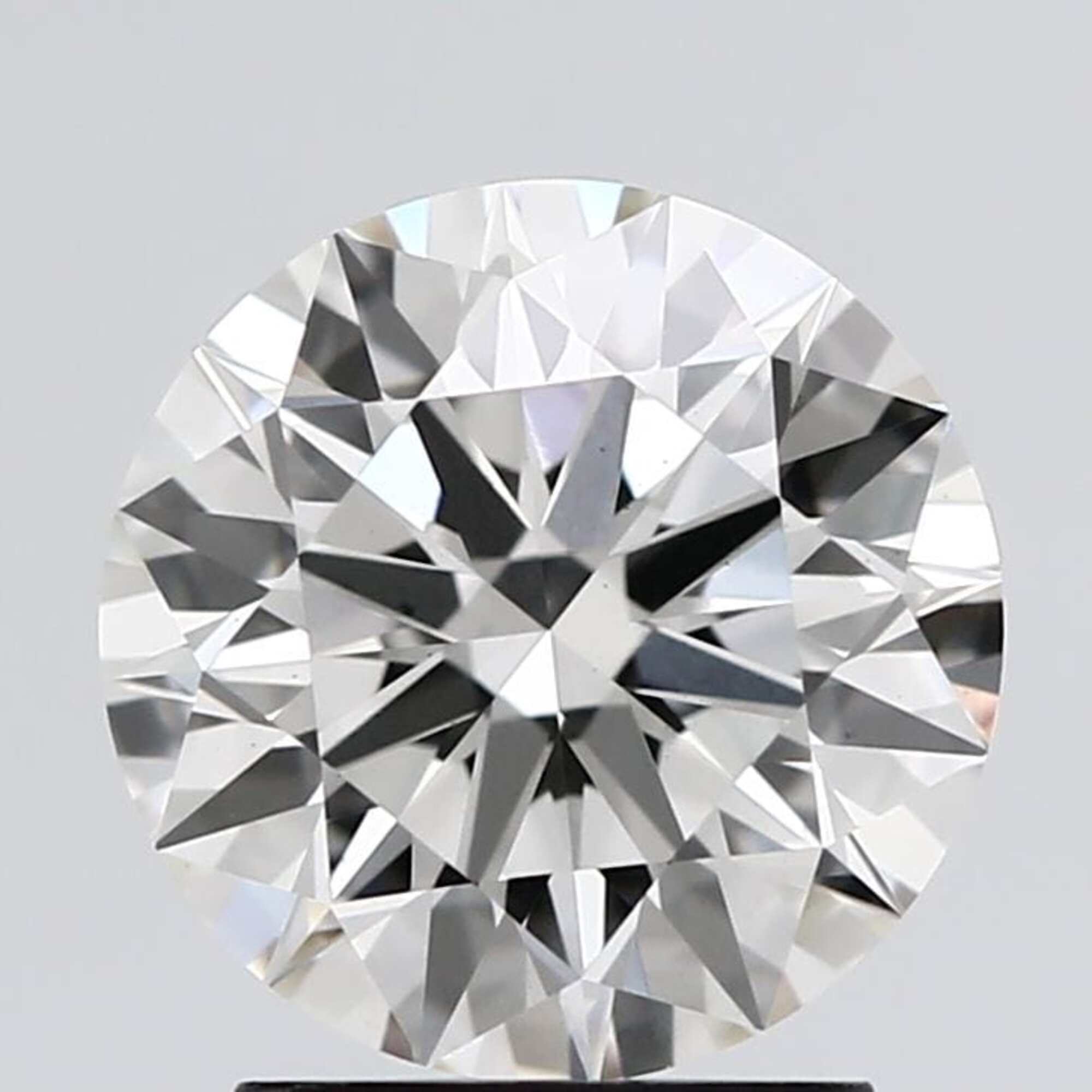 Diamante talla redonda F VS2 de 2,31 ct 