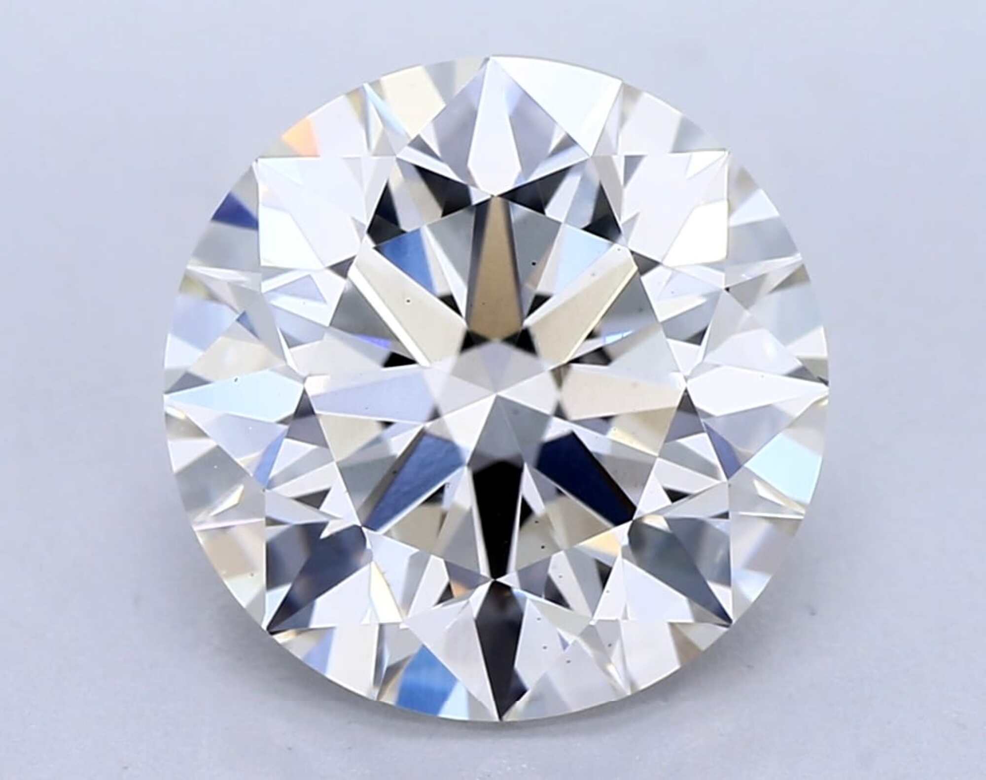 2.74 ct H VS1 Round cut Diamond