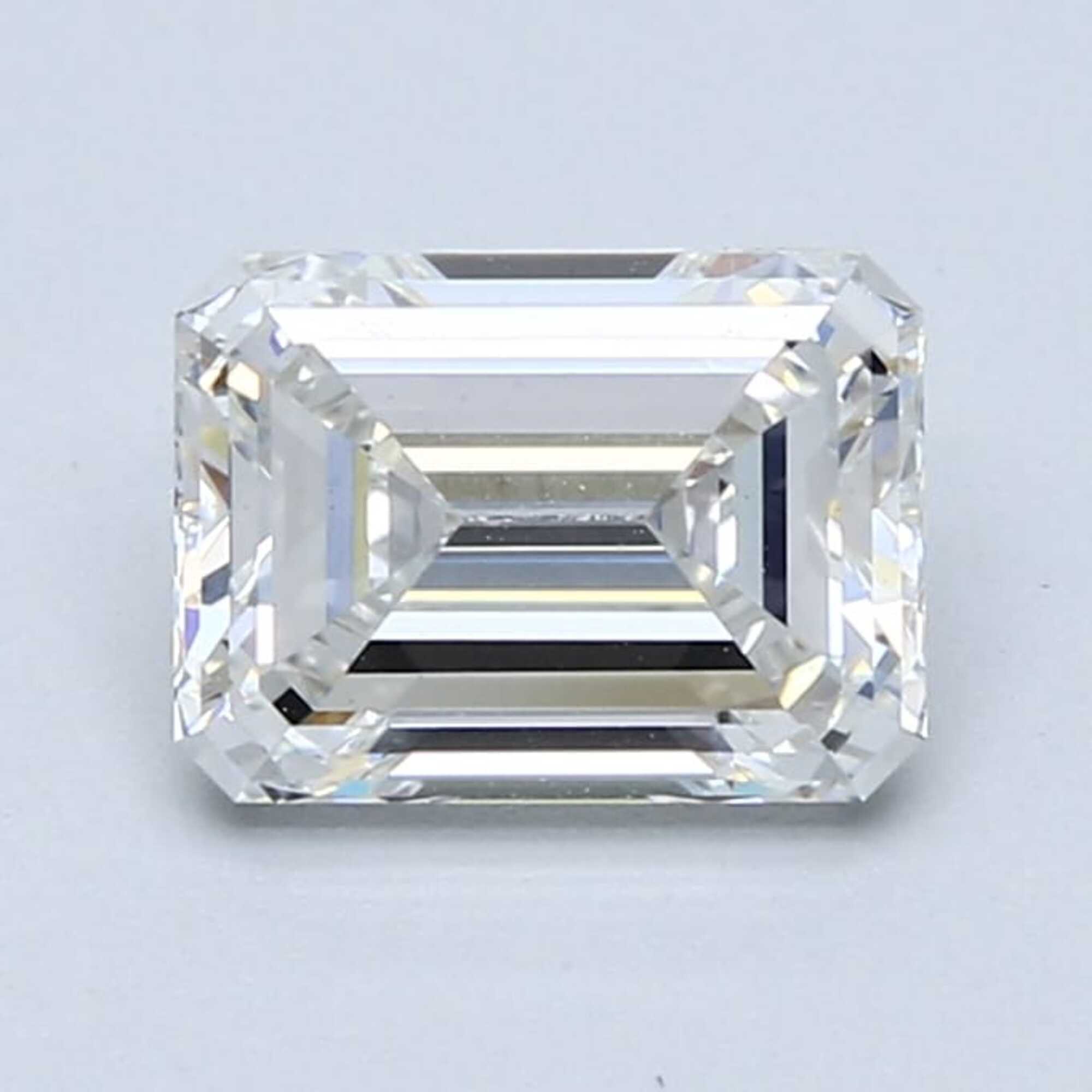 1,70 ct F VS1 Diamante talla esmeralda 