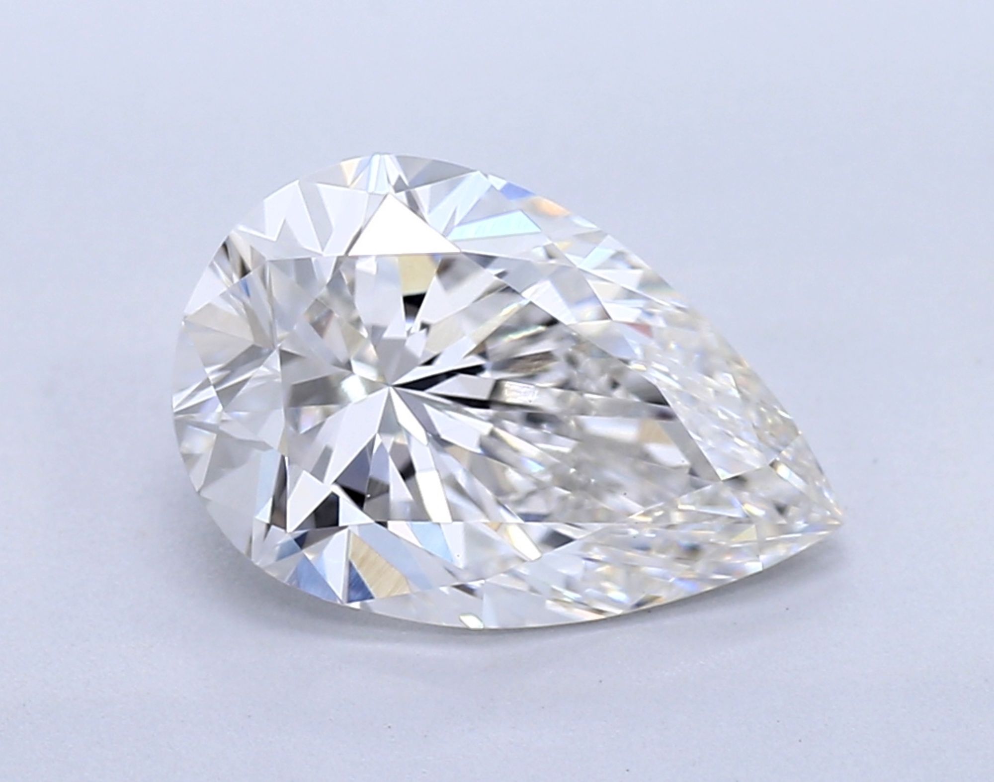 1.50 ct F VVS2 Pear cut Diamond