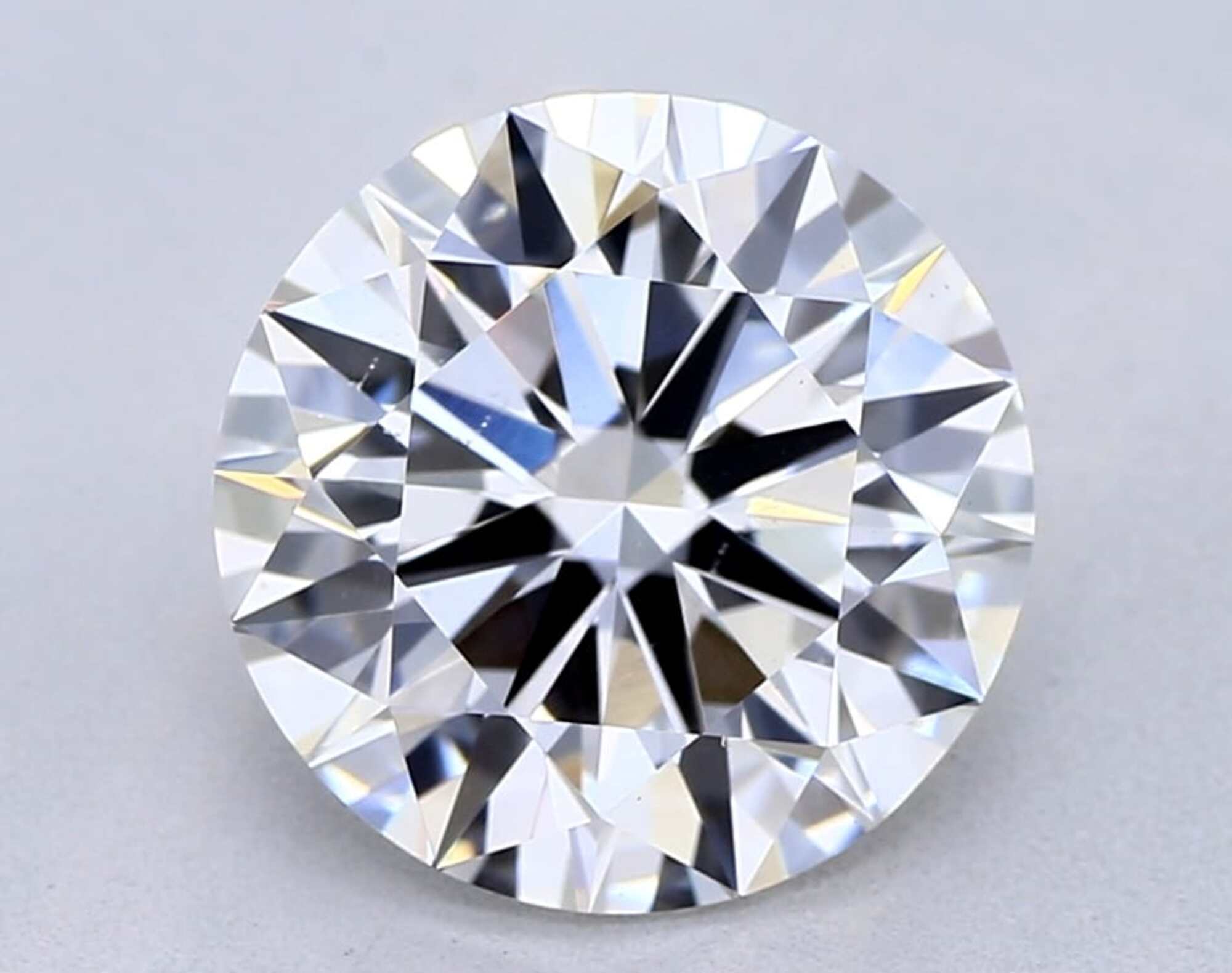 Diamante talla redonda F VS2 de 2 ct 