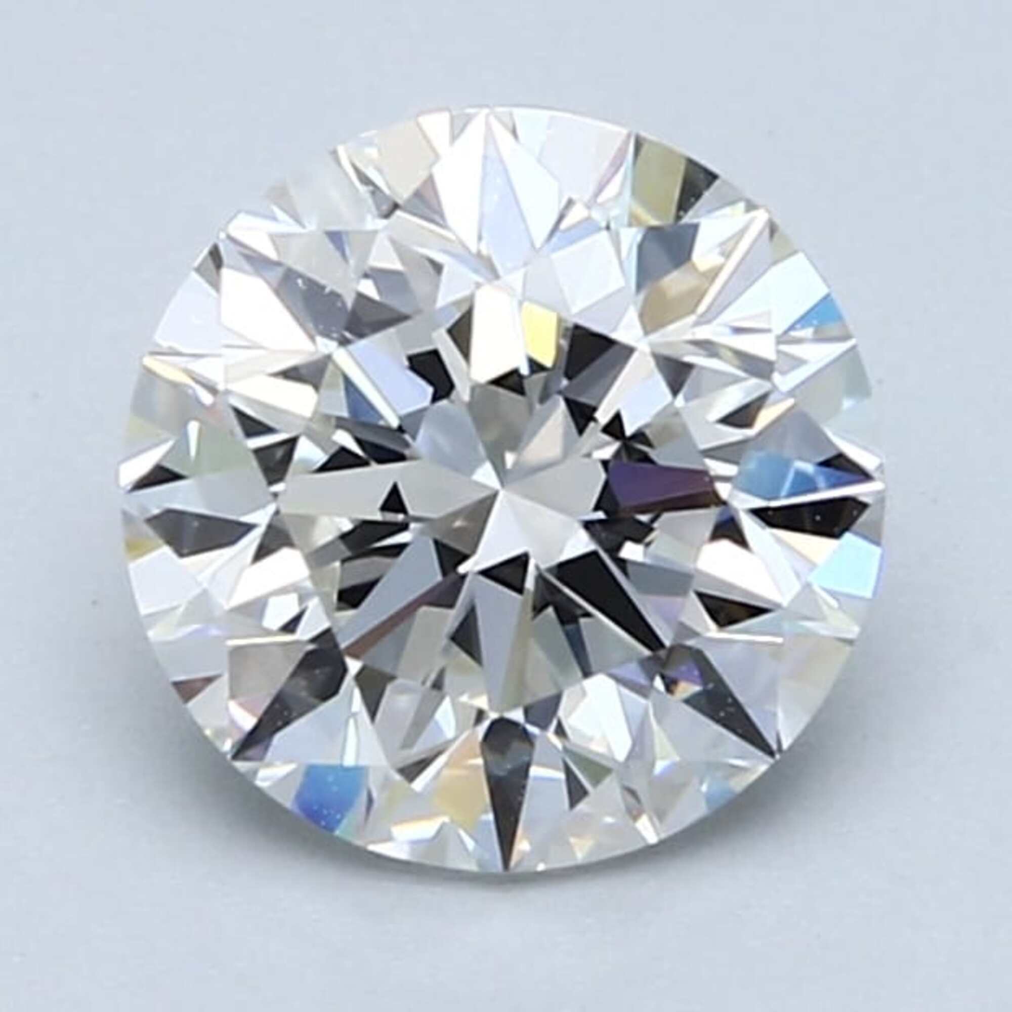 2.01 ct F VVS2 Round cut Diamond
