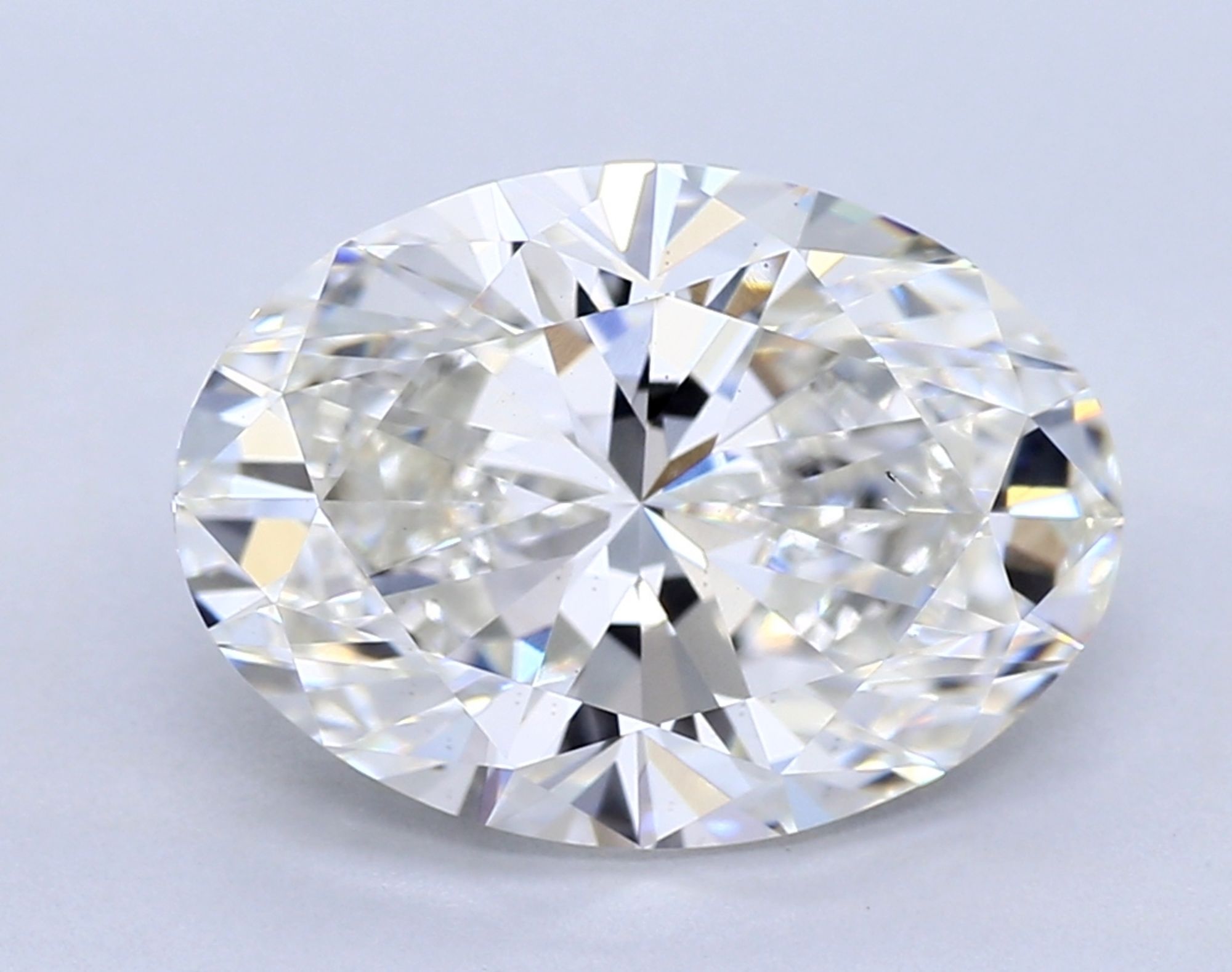 2,50 ct F VS2 Diamante talla ovalada 