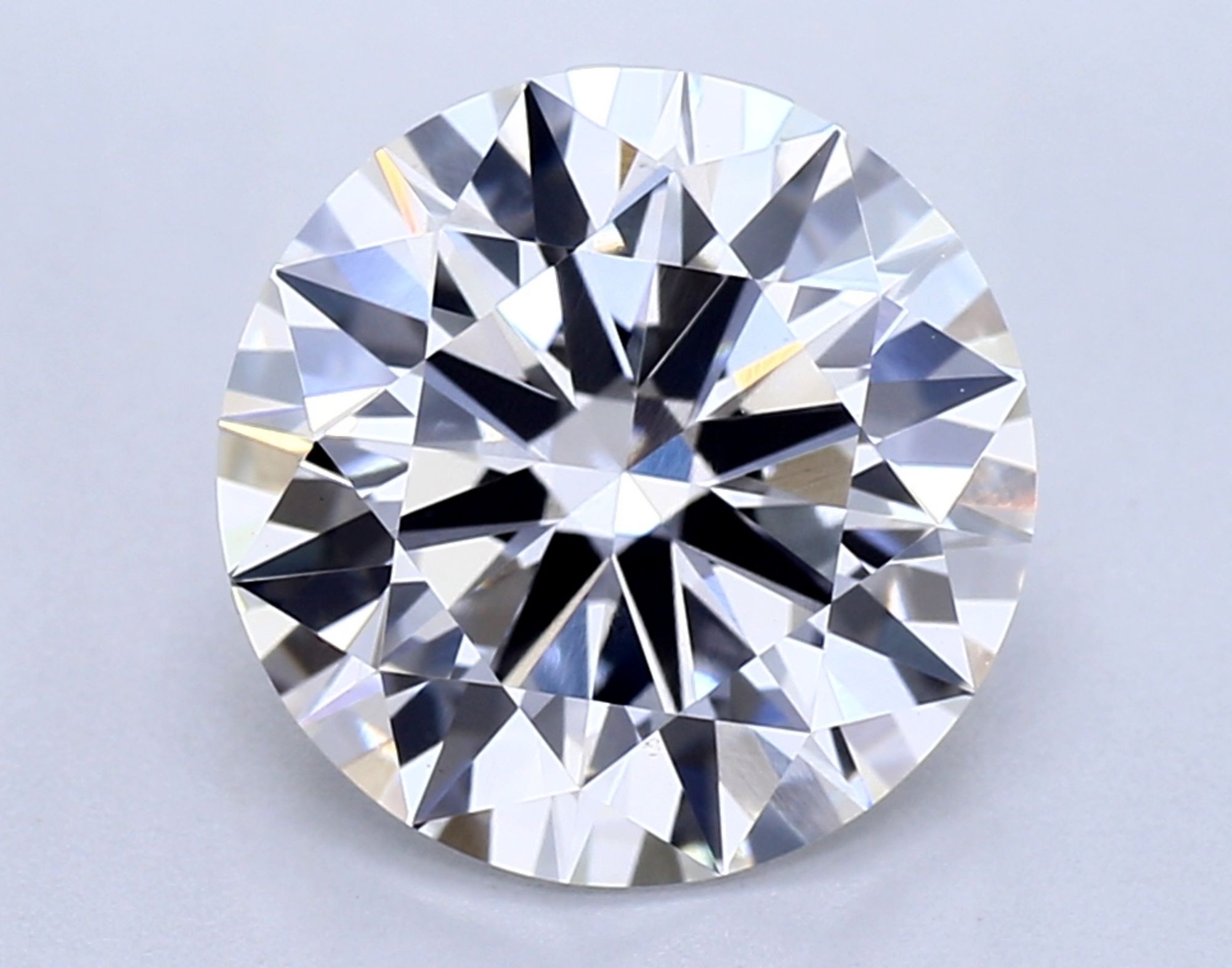 Diamante talla redonda F VS1 de 2,02 ct 