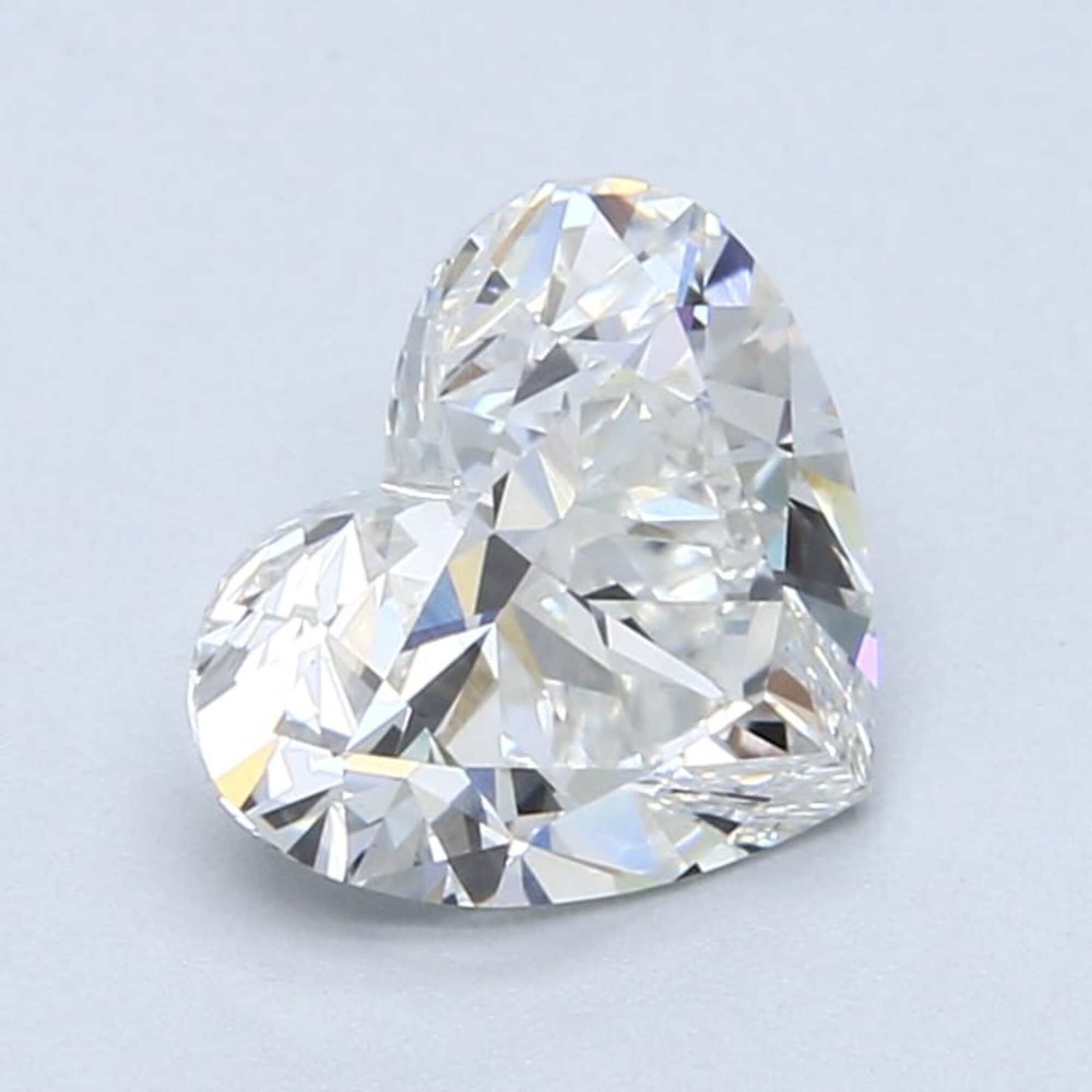 2.01 ct F VS1 Heart cut Diamond