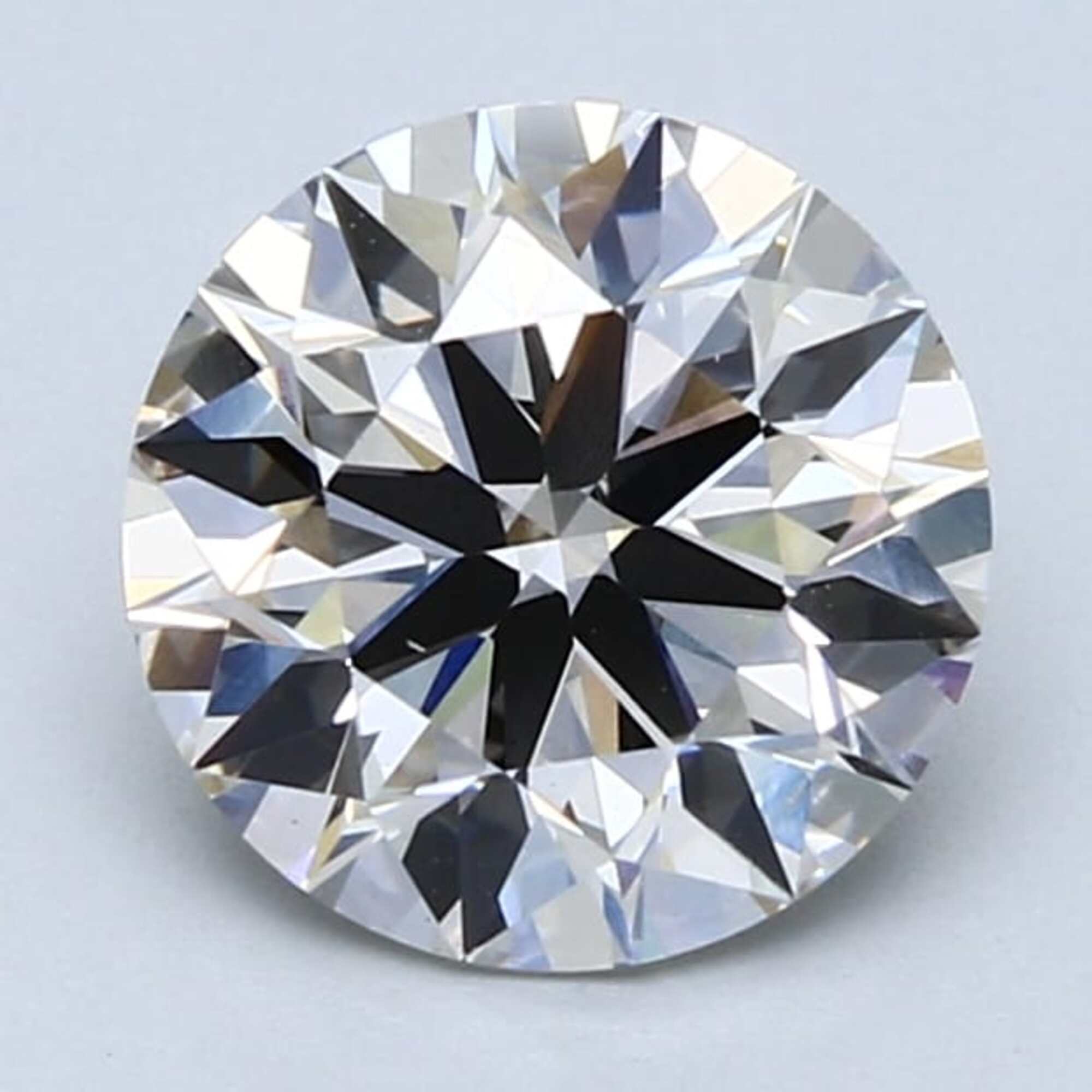 Diamante talla redonda H VS2 de 2,20 ct 