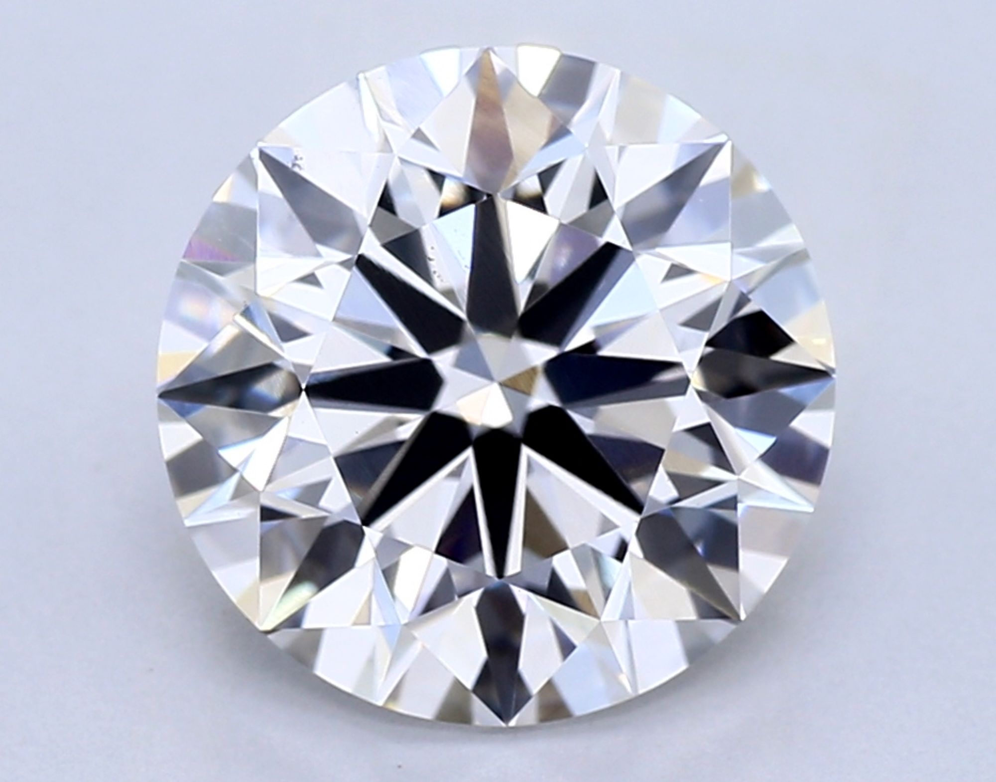 2.03 ct F VS1 Round cut Diamond