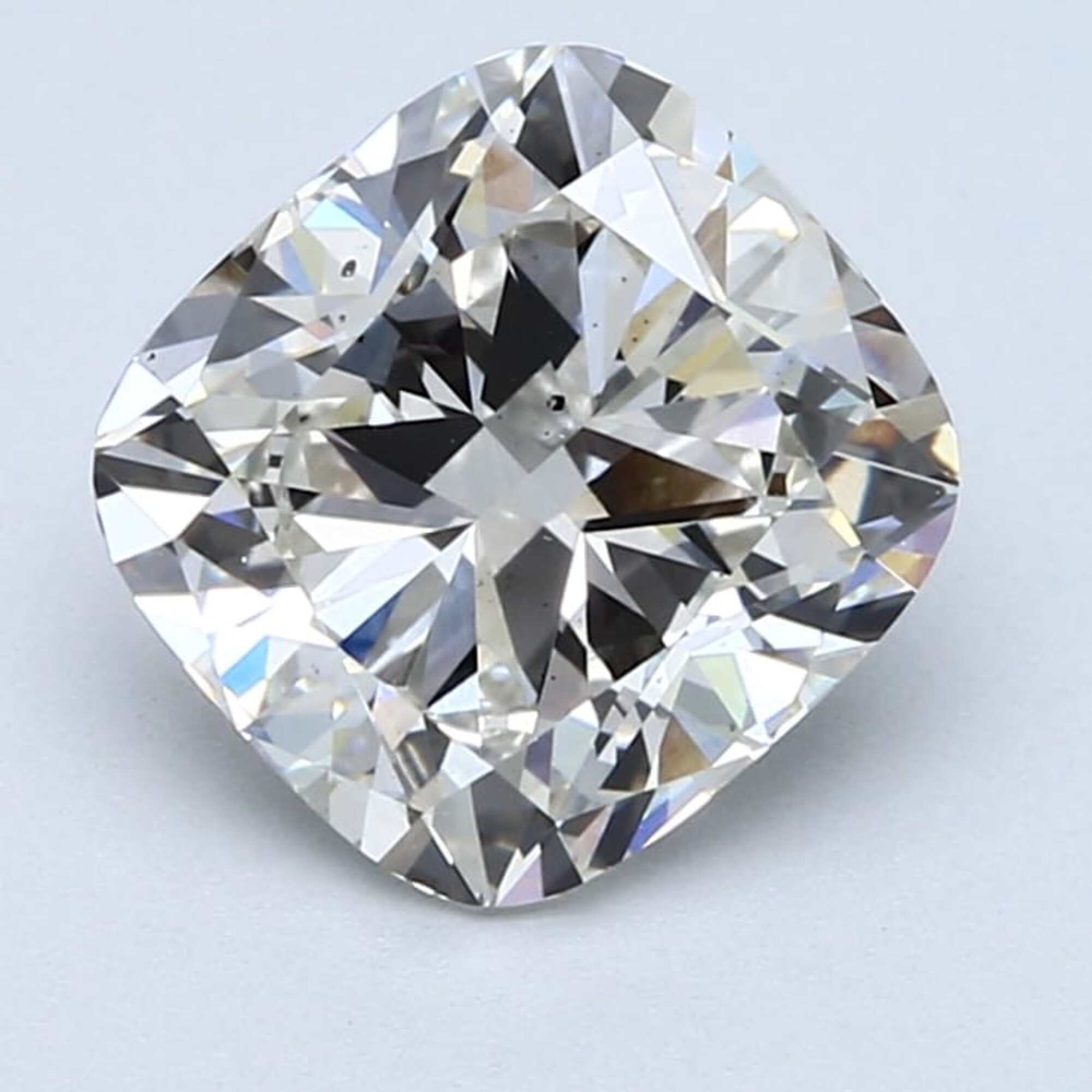 3,06 ct H SI1 Diamante talla cojín 