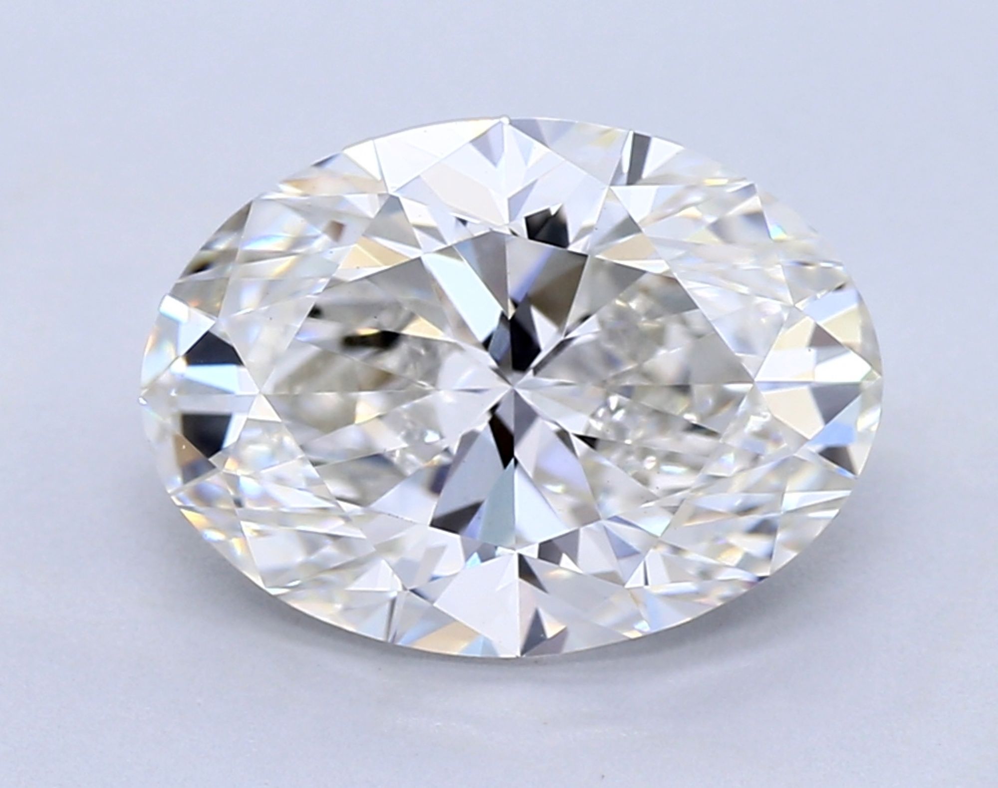 2,02 ct G VVS2 Diamante talla ovalada 