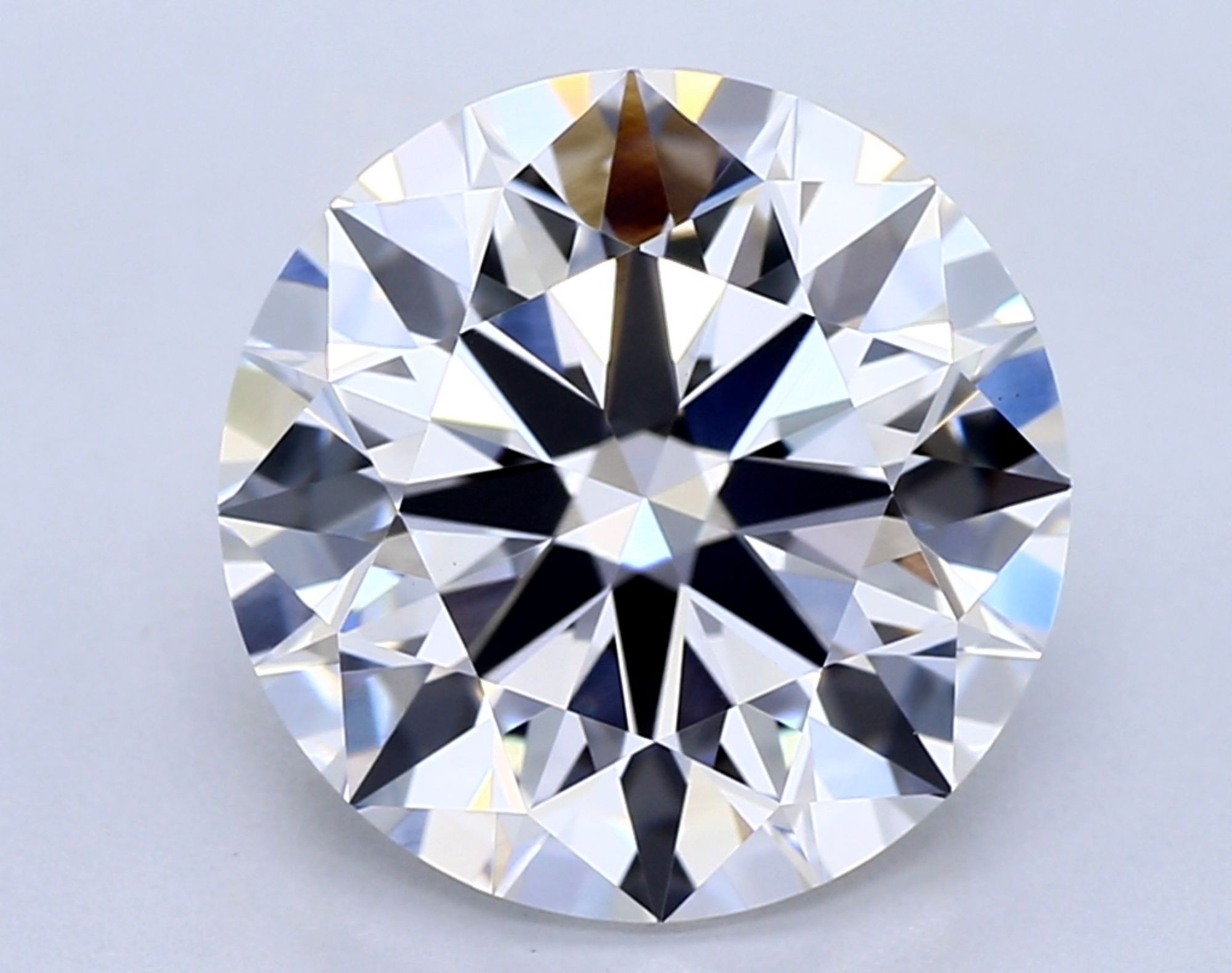 2.78 ct F VVS2 Round cut Diamond