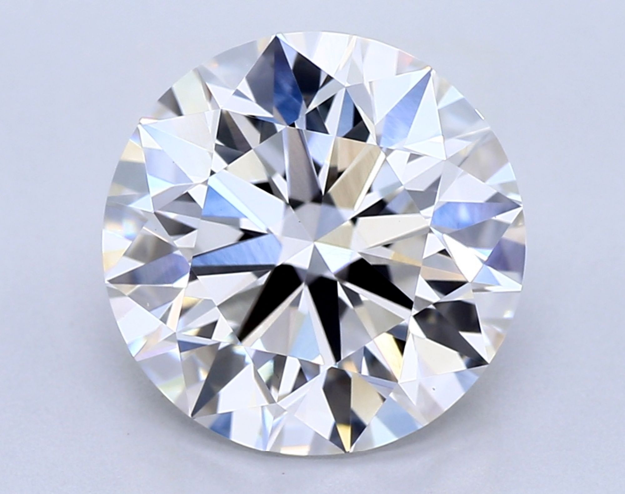 2.66 ct F VS1 Round cut Diamond