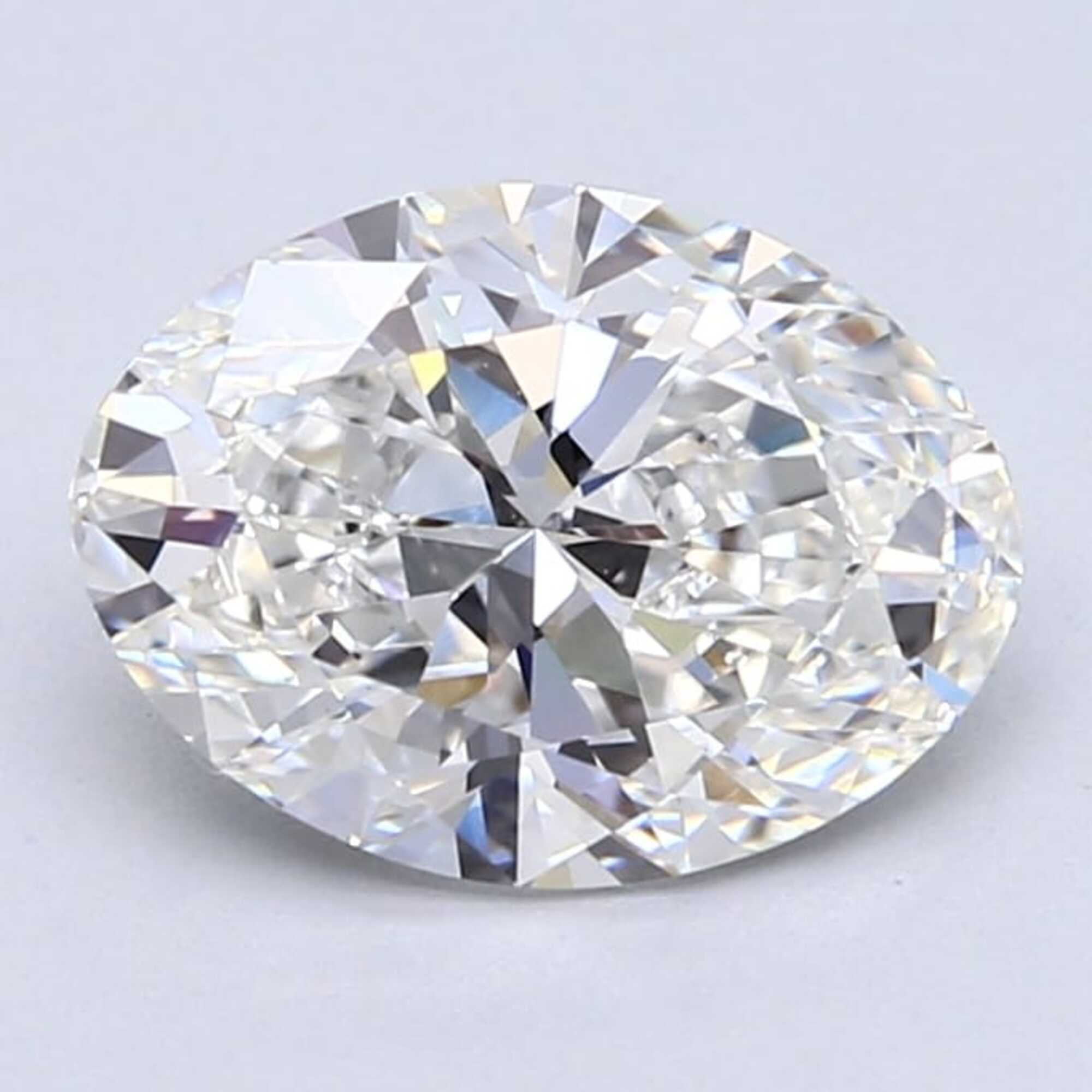 2,12 ct F VVS2 Diamante talla ovalada 