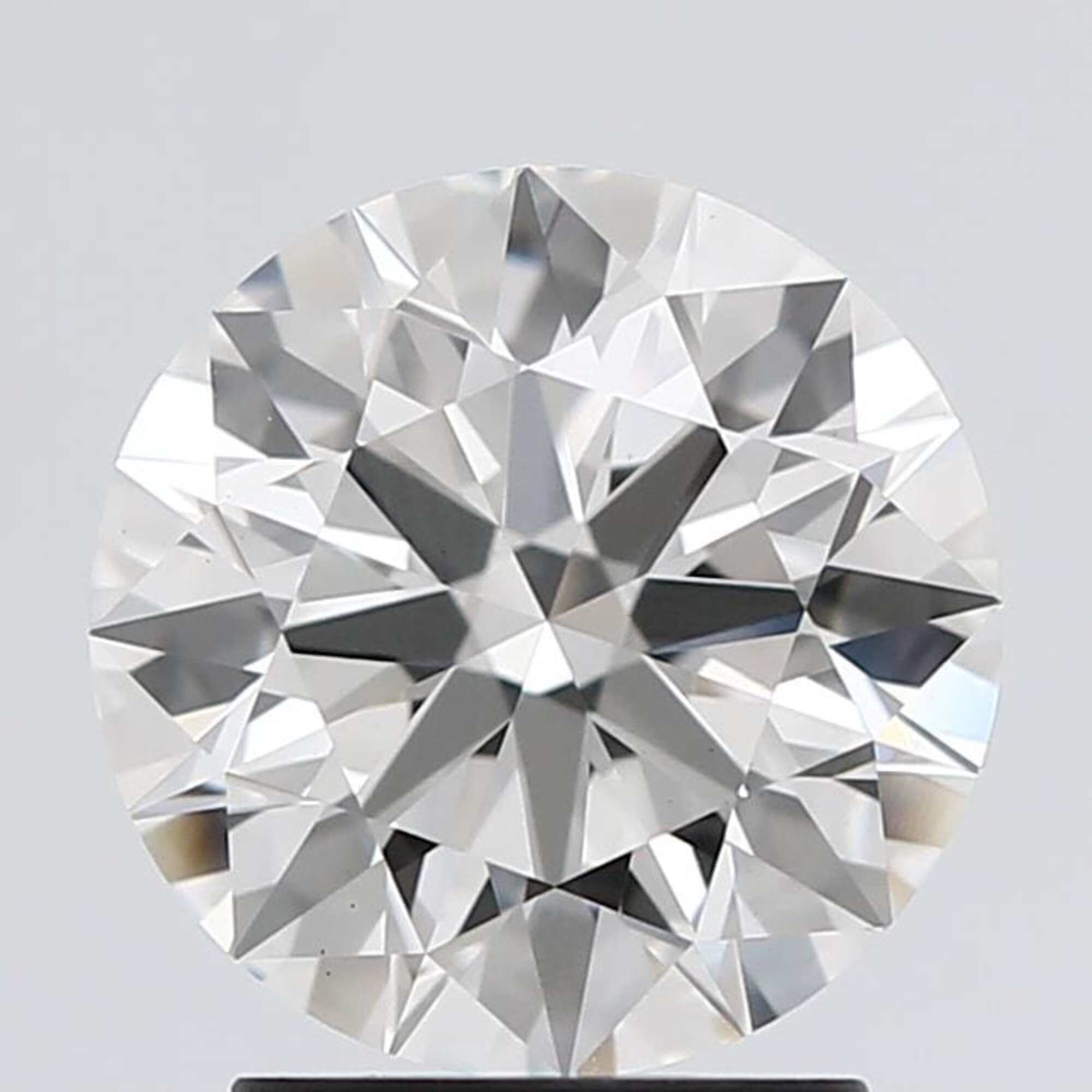 Diamante talla redonda F VS1 de 2,42 ct 