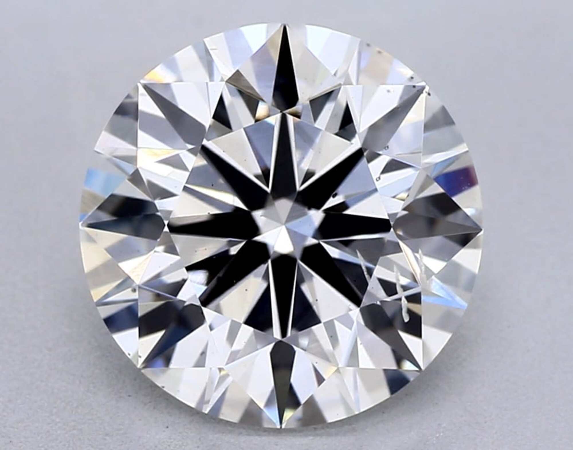 2.45 ct G SI1 Round cut Diamond