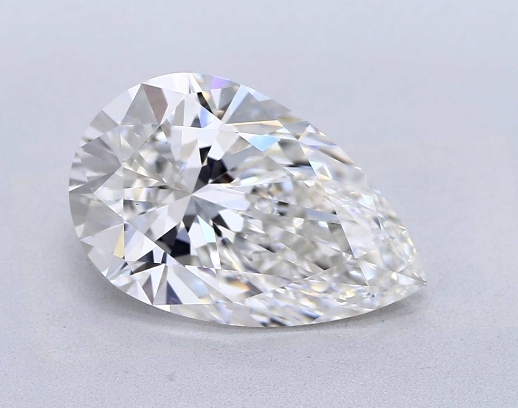 2.27 ct F VS1 Pear cut Diamond