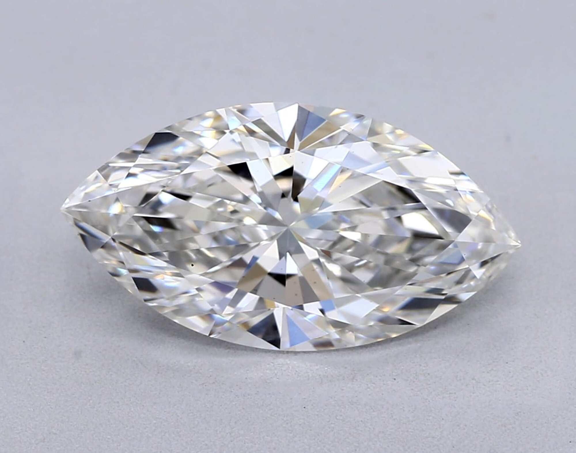 2.09 ct F VS1 Marquise cut Diamond