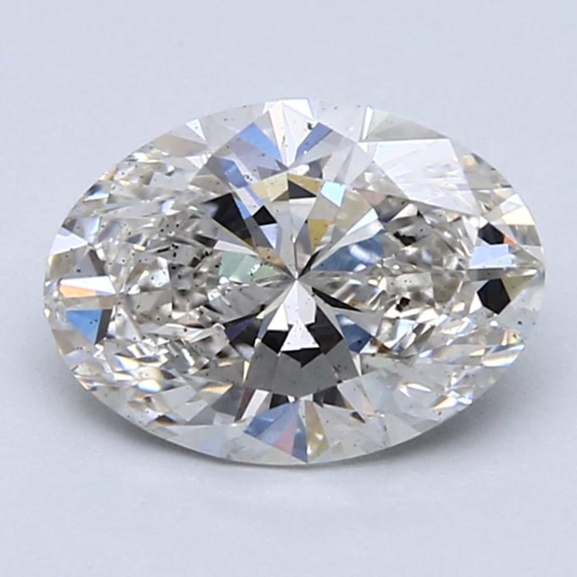 2.09 ct G SI1 Oval cut Diamond