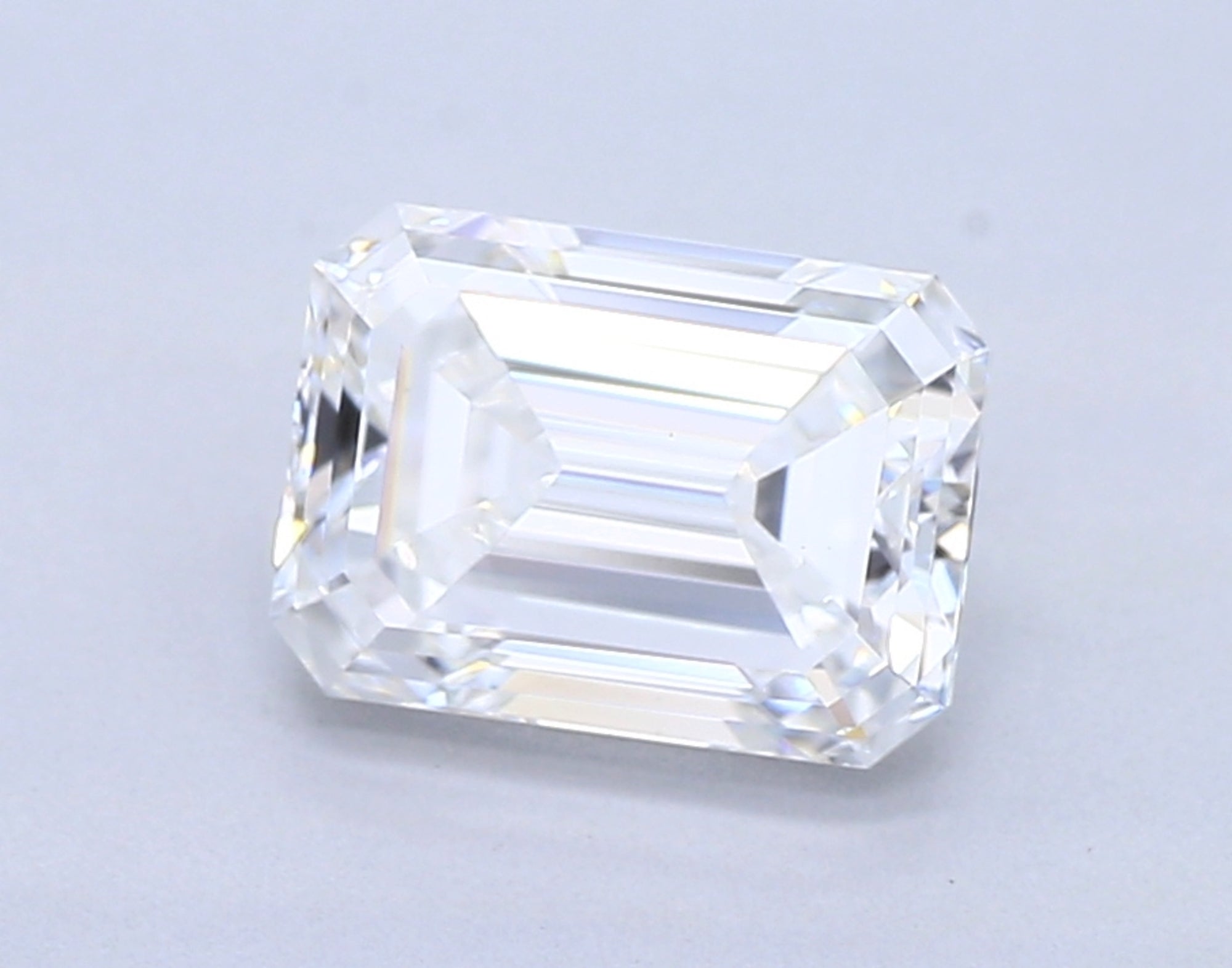 1 ct F VVS2 Emerald cut Diamond