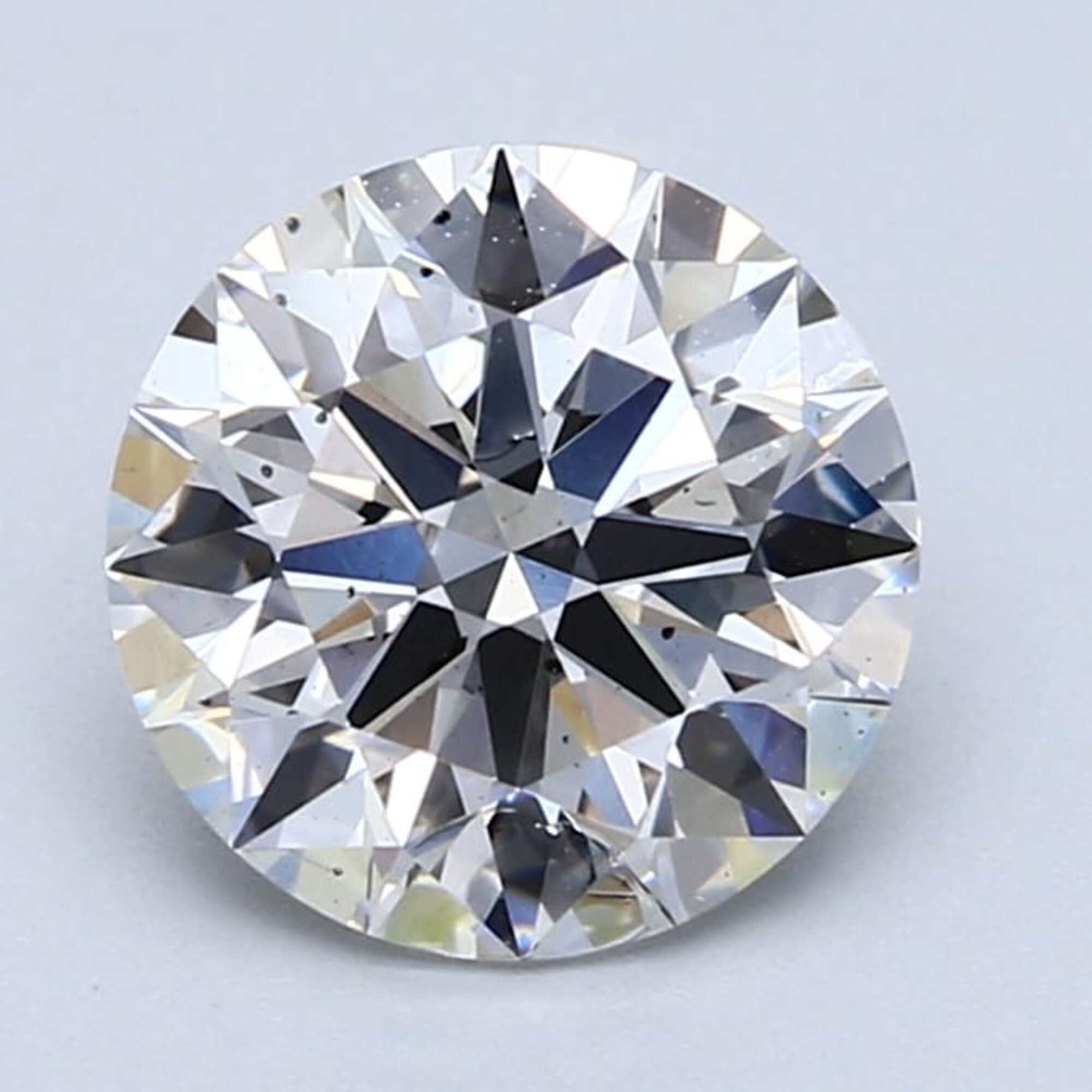 2.40 ct F SI1 Round cut Diamond