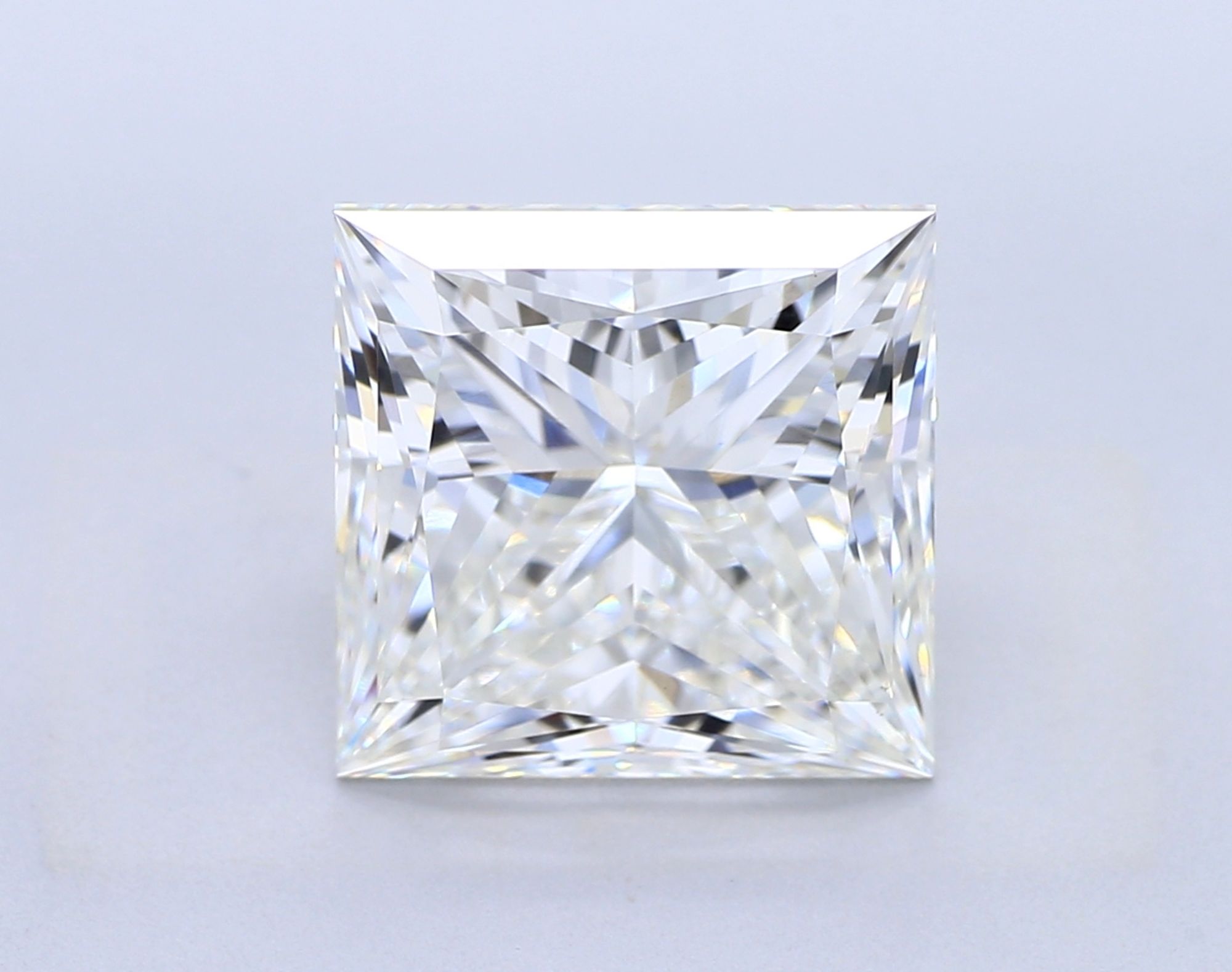 3.56 ct G VVS2 Princess cut Diamond