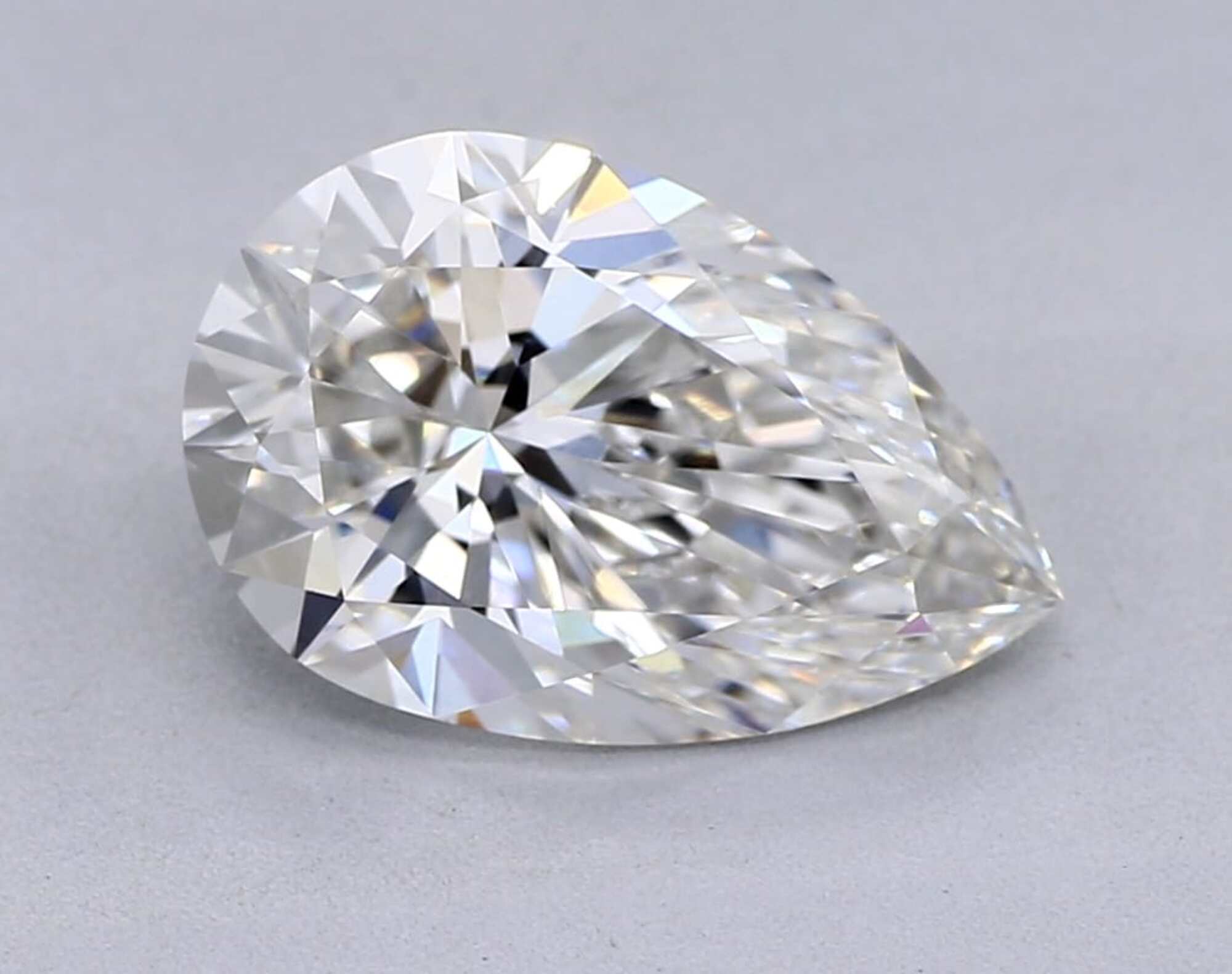 1.51 ct F VVS2 Pear cut Diamond