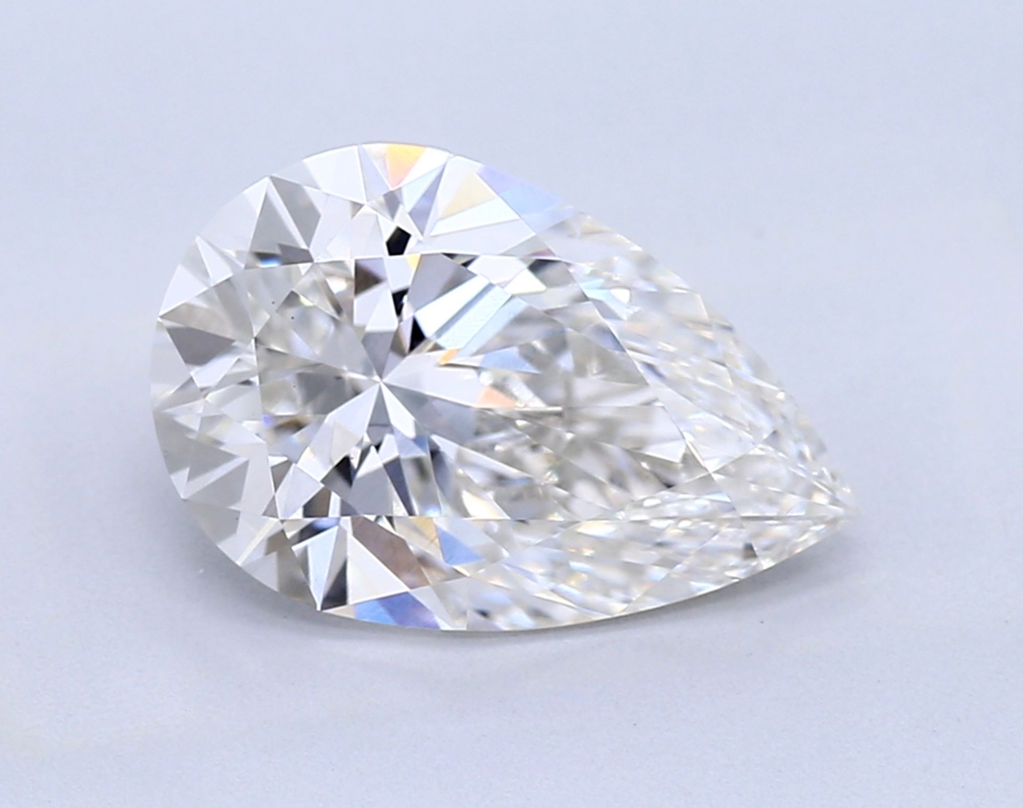 1,59 ct H VVS2 Diamante talla pera 
