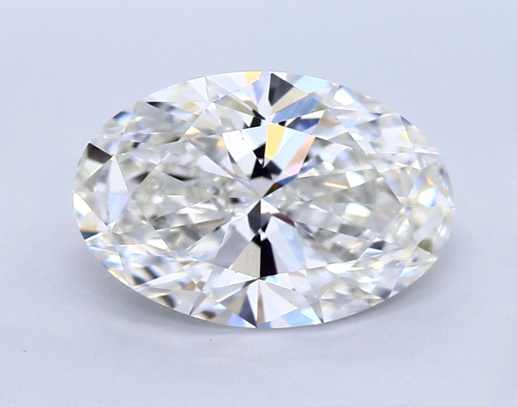 2.10 ct H VS1 Oval cut Diamond