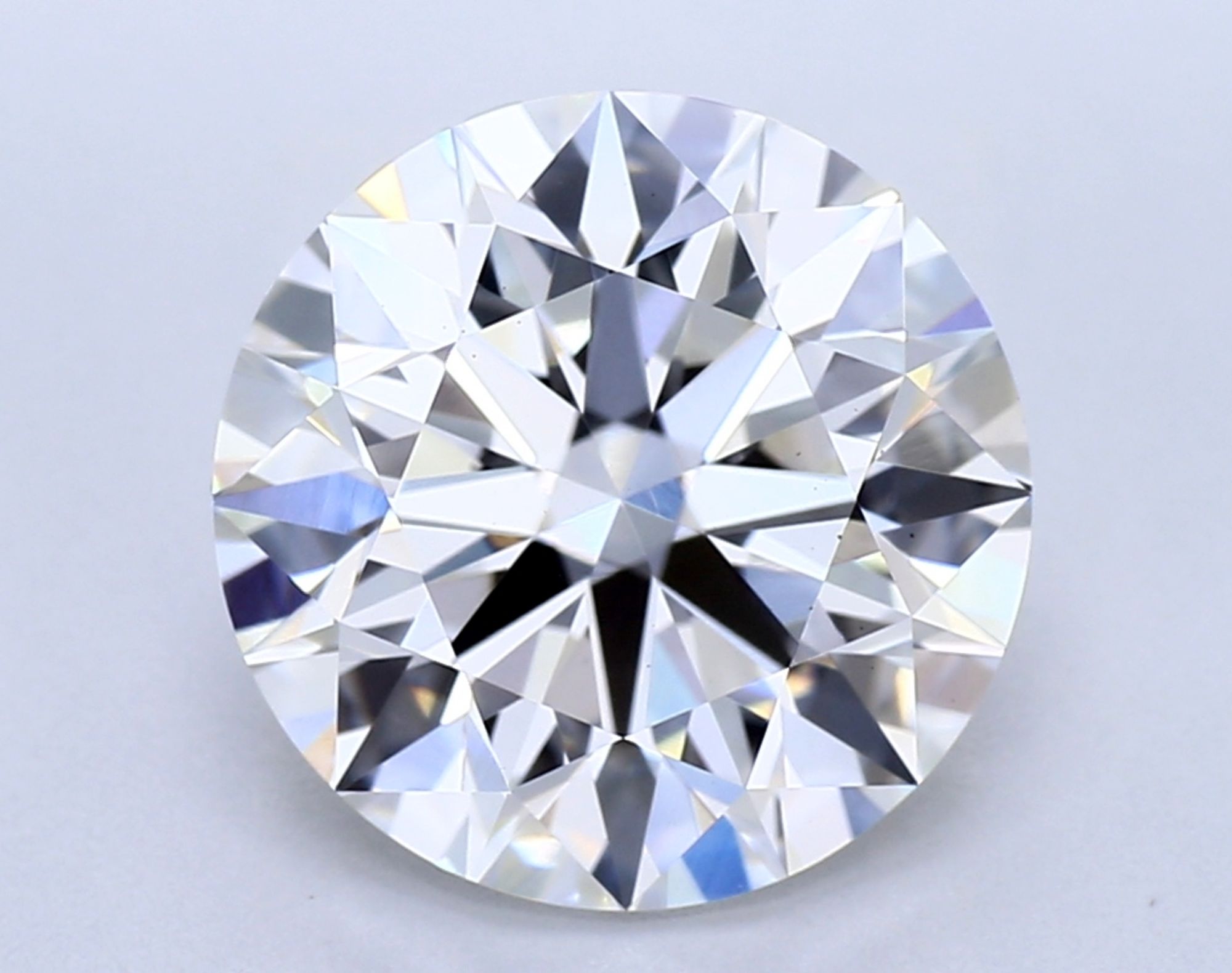 2.52 ct F VVS2 Round cut Diamond