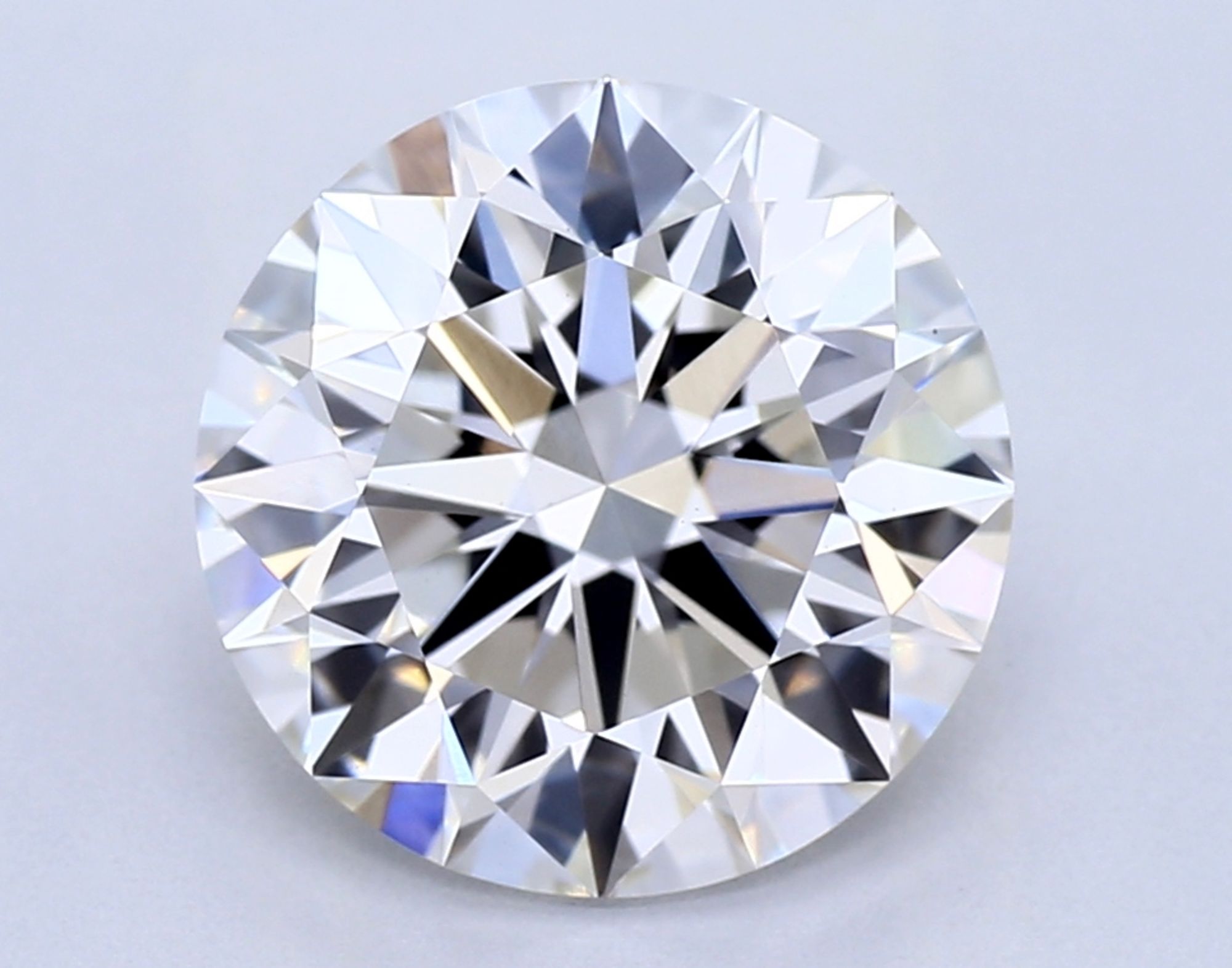 2.12 ct G VVS2 Round cut Diamond