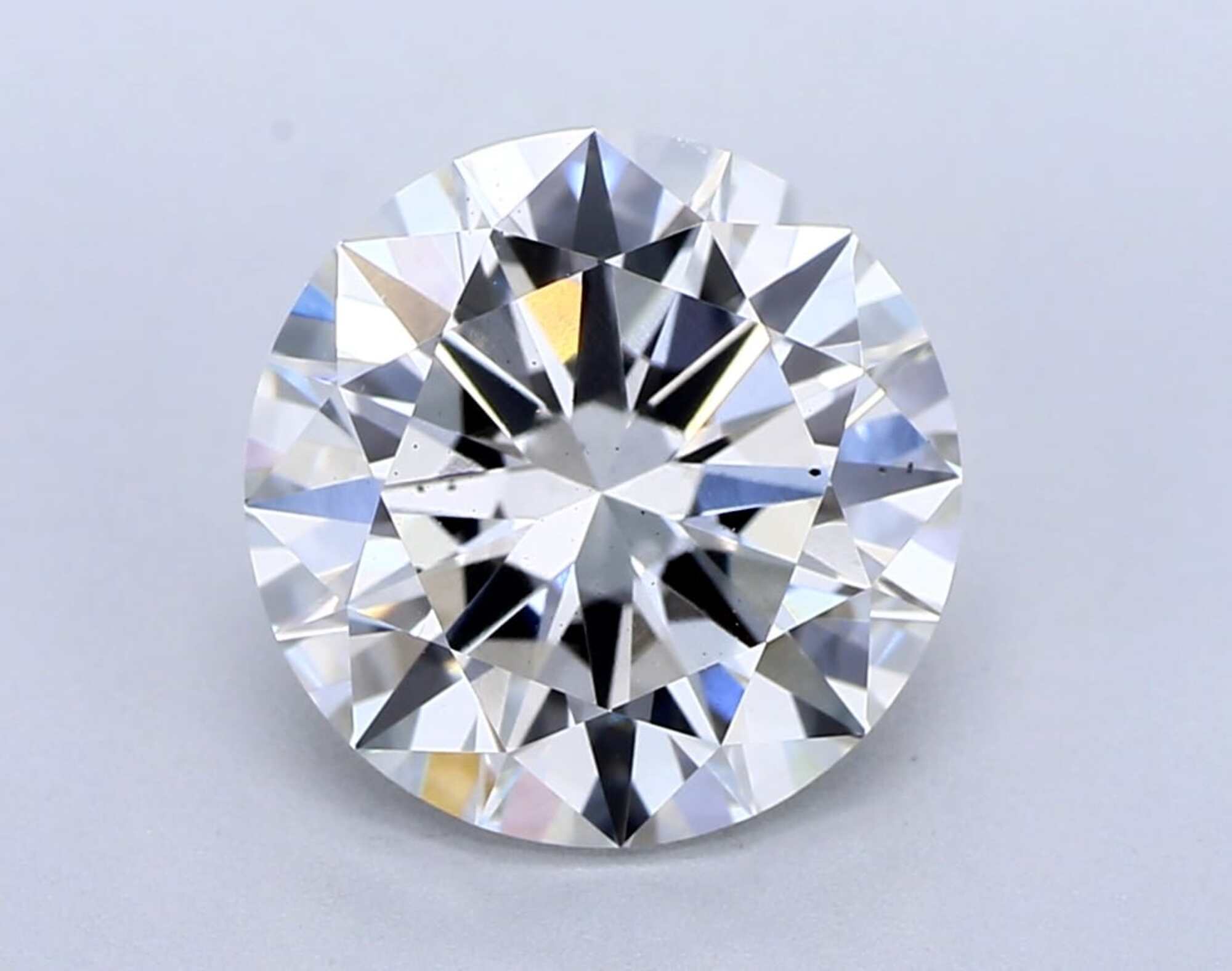 2.02 ct F VS2 Round cut Diamond