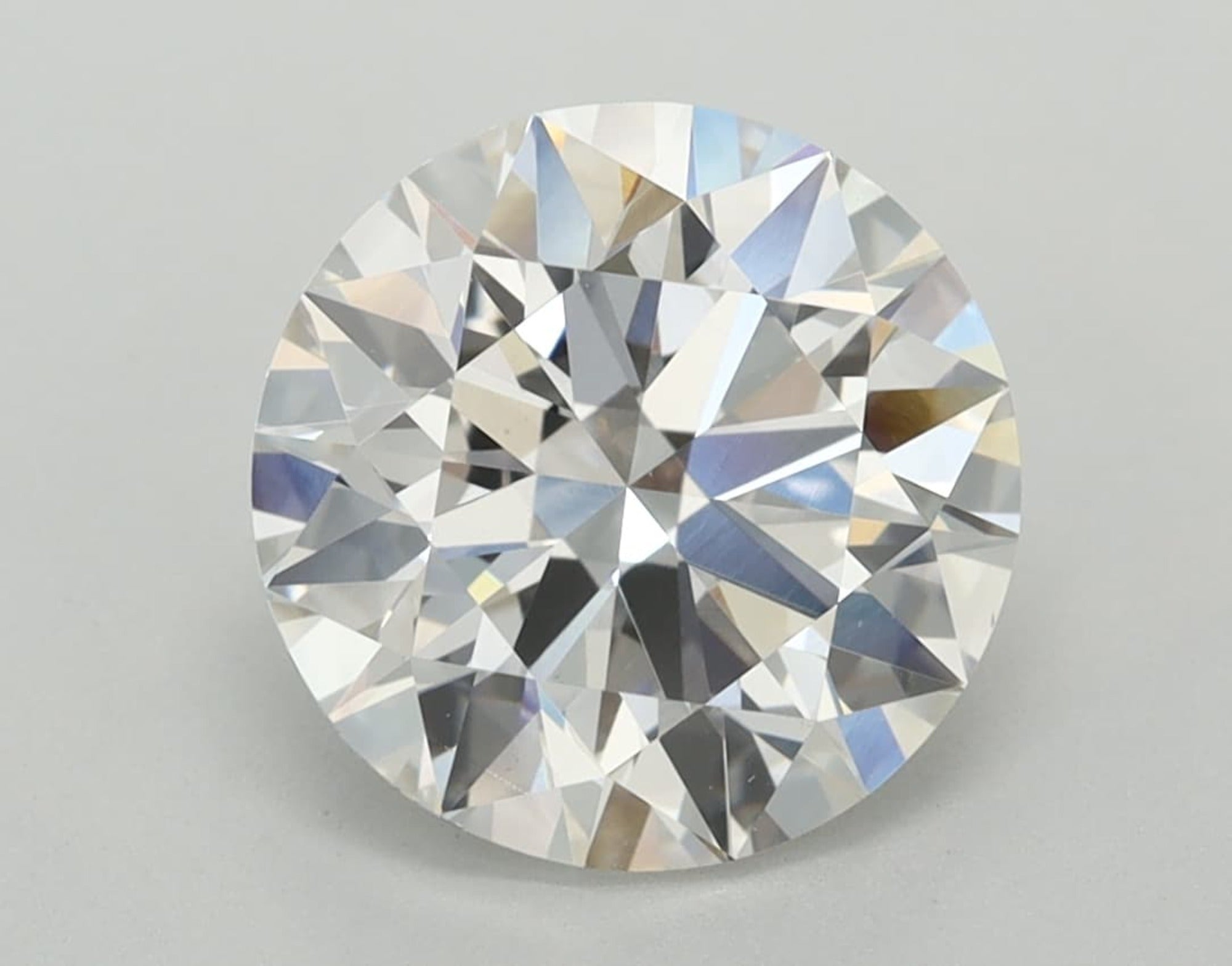 2.51 ct F VVS2 Round cut Diamond