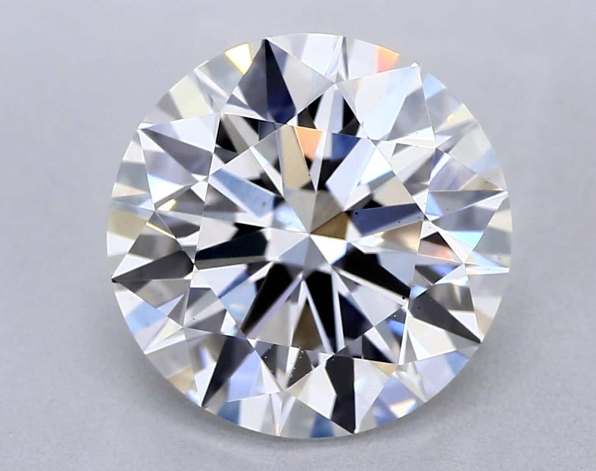 2.29 ct F VS1 Round cut Diamond