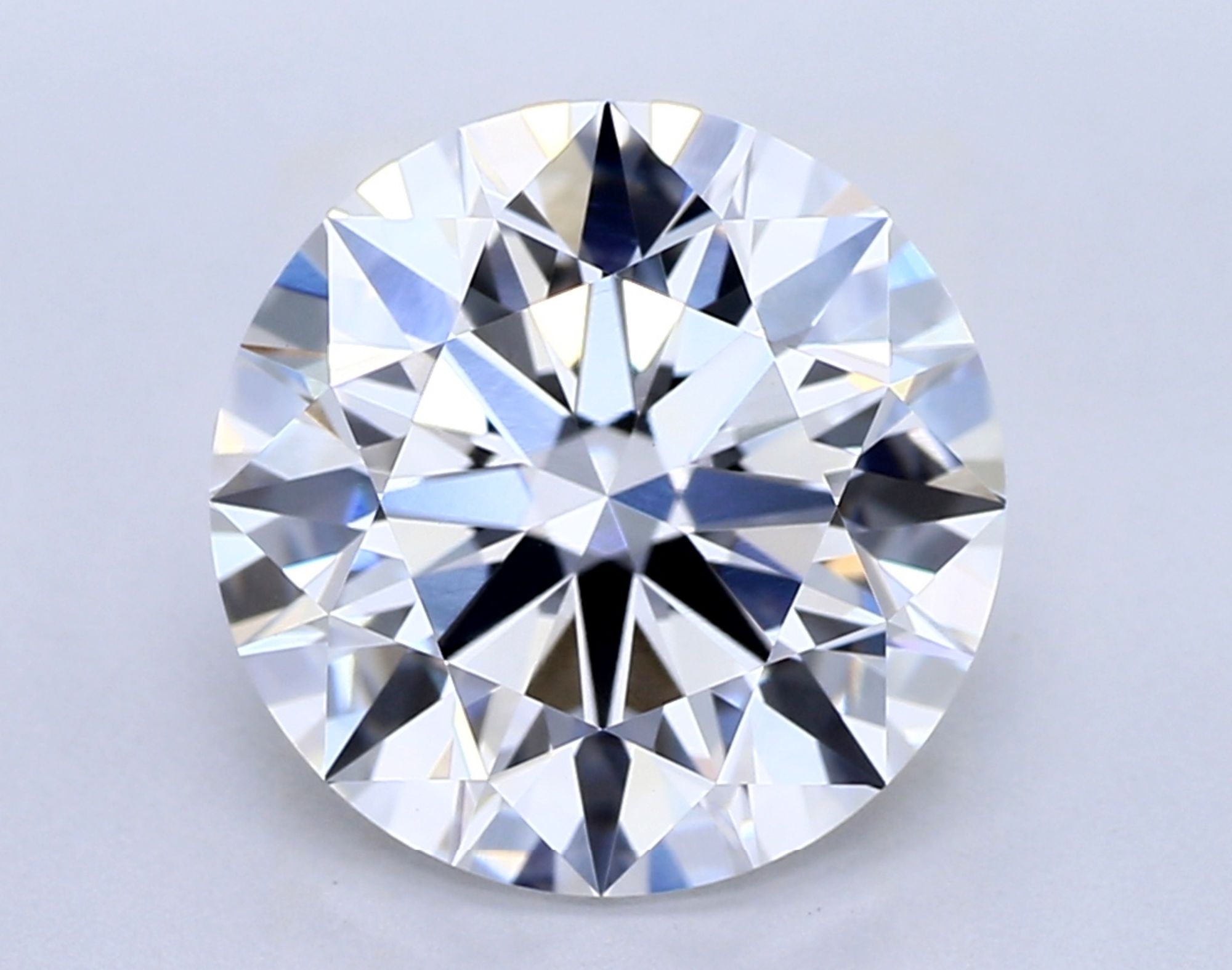 2.56 ct E VVS1 Round cut Diamond